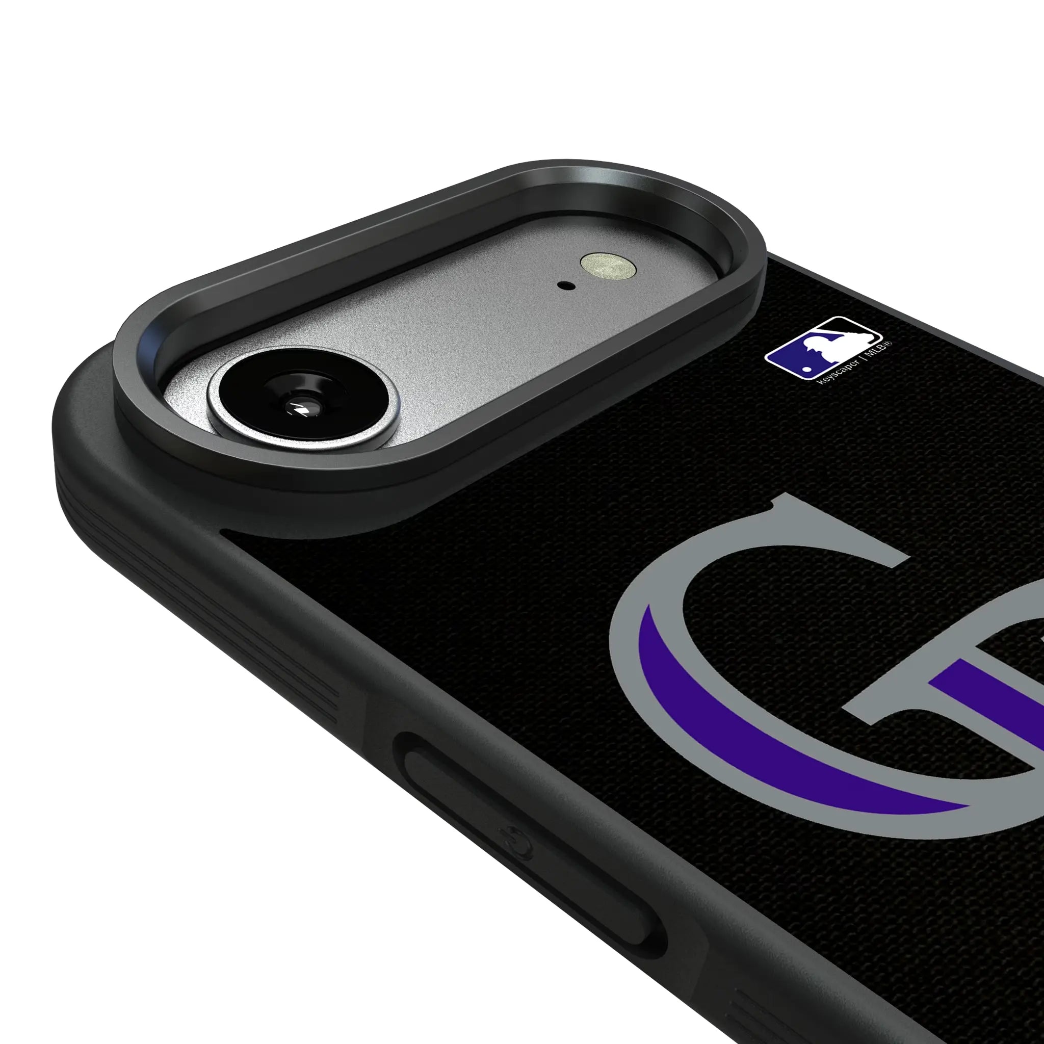 Colorado Rockies Personalized Stripe iPhone Bump Phone Case for Apple iPhone - Detail#Device_iPhone Air