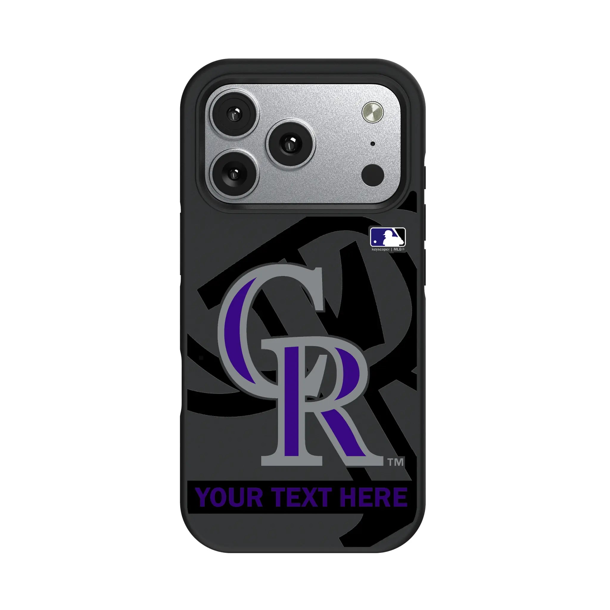 Colorado Rockies Personalized Tilt iPhone Bump Phone Case for Apple iPhone#Device_iPhone 17 Pro