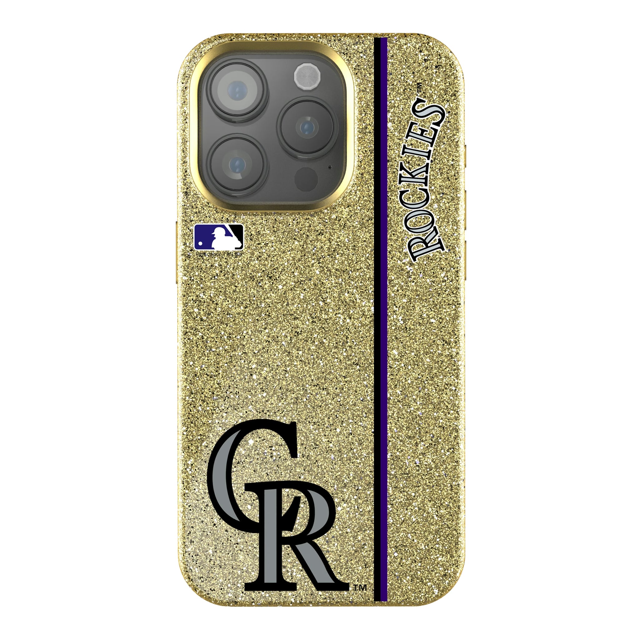 Colorado Rockies Sidebar iPhone Bling Phone Case for Apple iPhone