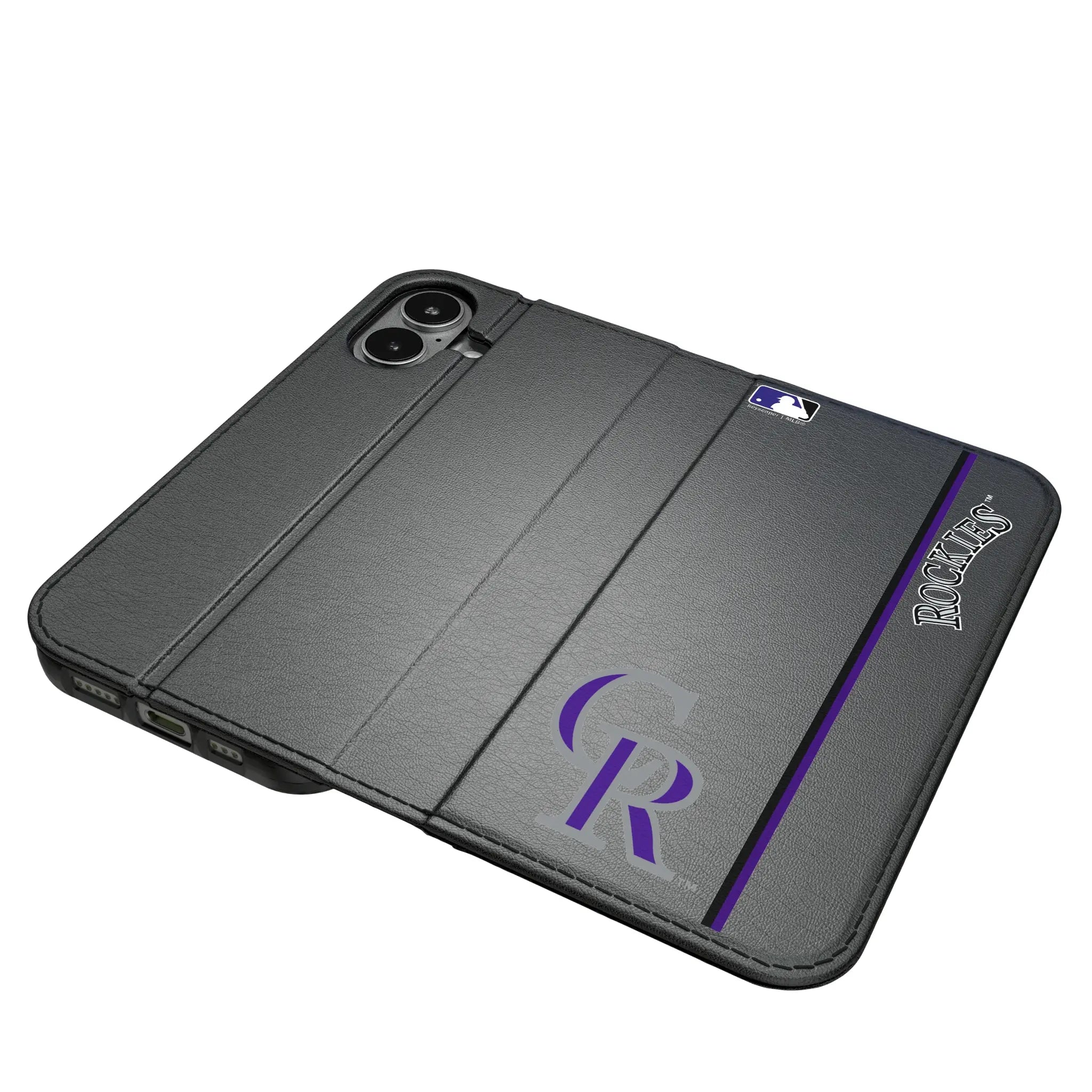 Colorado Rockies Sidebar iPhone Folio Phone Case for Apple iPhone#Device_iPhone 17