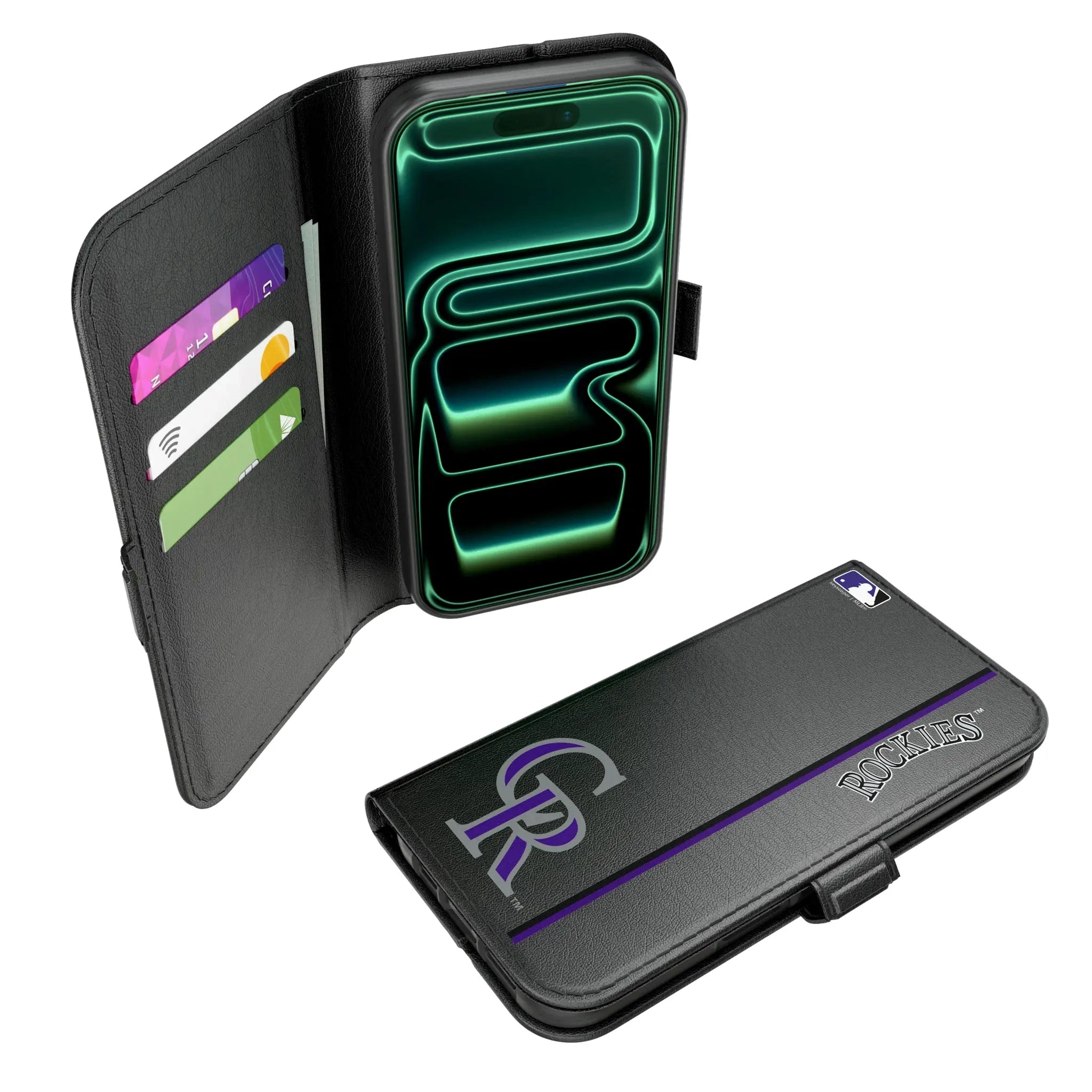 Colorado Rockies Sidebar iPhone Folio Phone Case for Apple iPhone#Device_iPhone 17