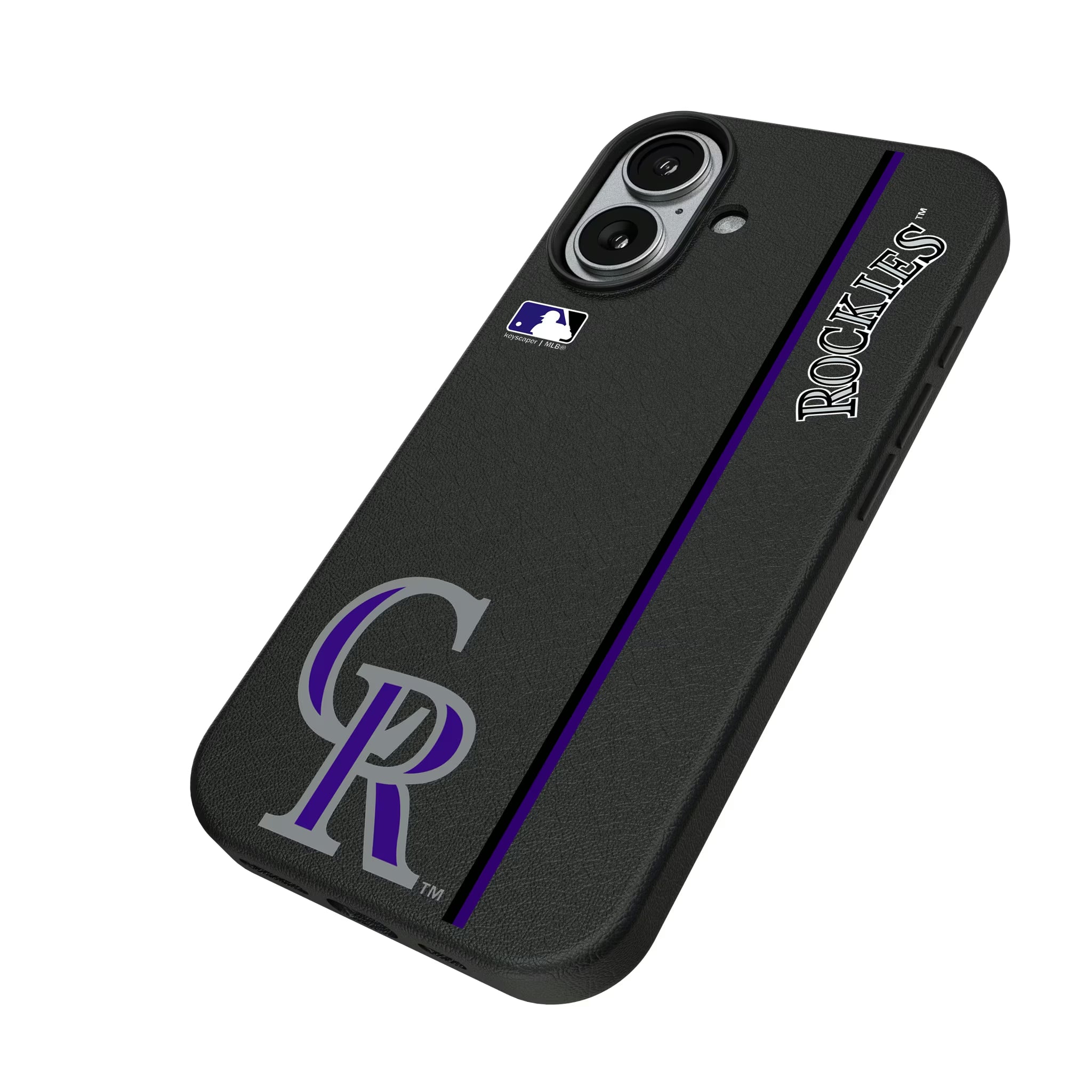 Colorado Rockies Sidebar iPhone MagSafe Compatible Phone Case for Apple iPhone - Isometric View#Device_iPhone 17