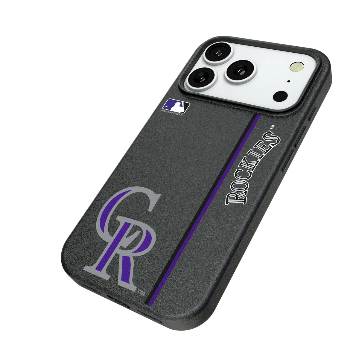 Colorado Rockies Sidebar iPhone MagSafe Compatible Phone Case for Apple iPhone - Isometric View#Device_iPhone 18 Pro