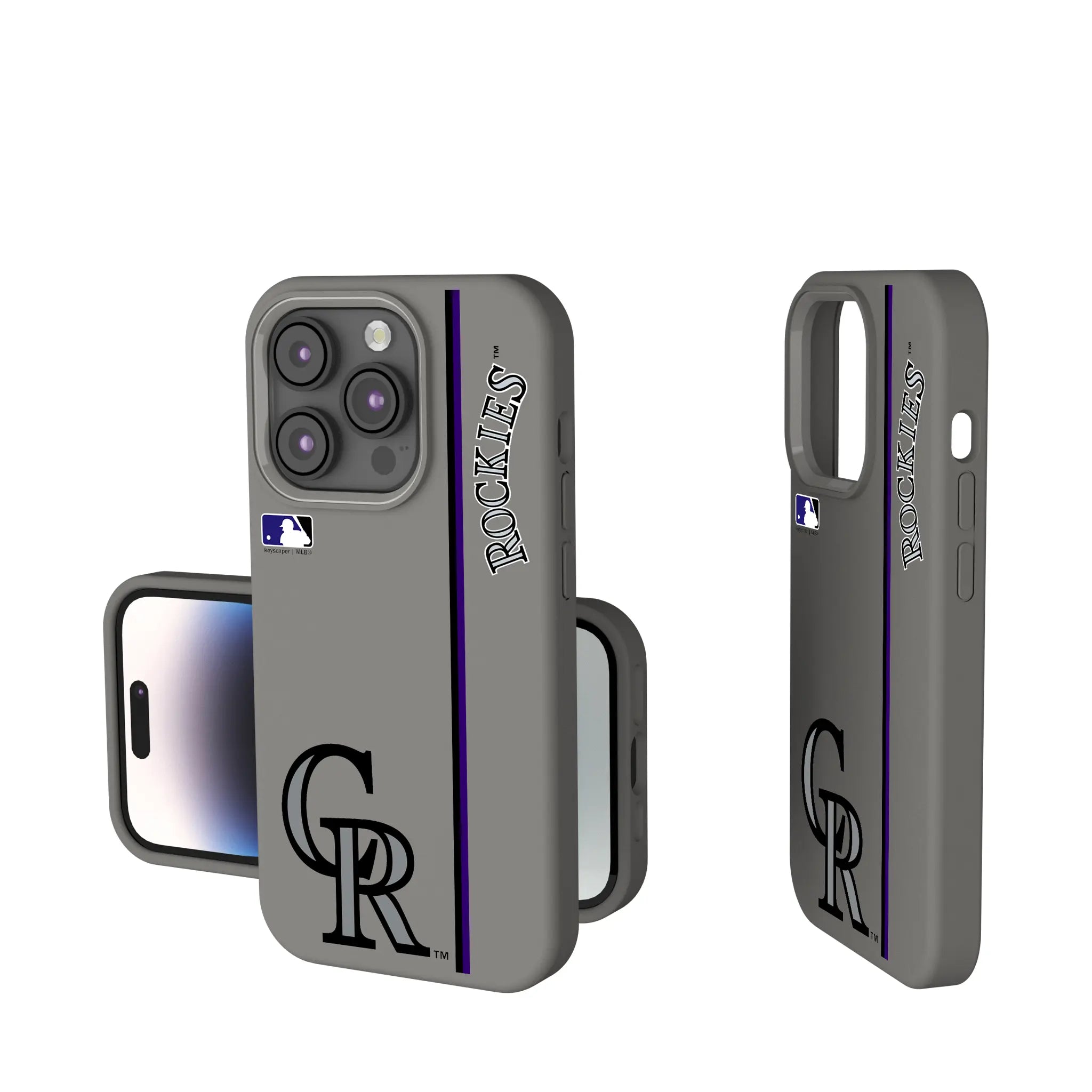 Colorado Rockies Sidebar iPhone Soft Touch Phone Case for Apple iPhone