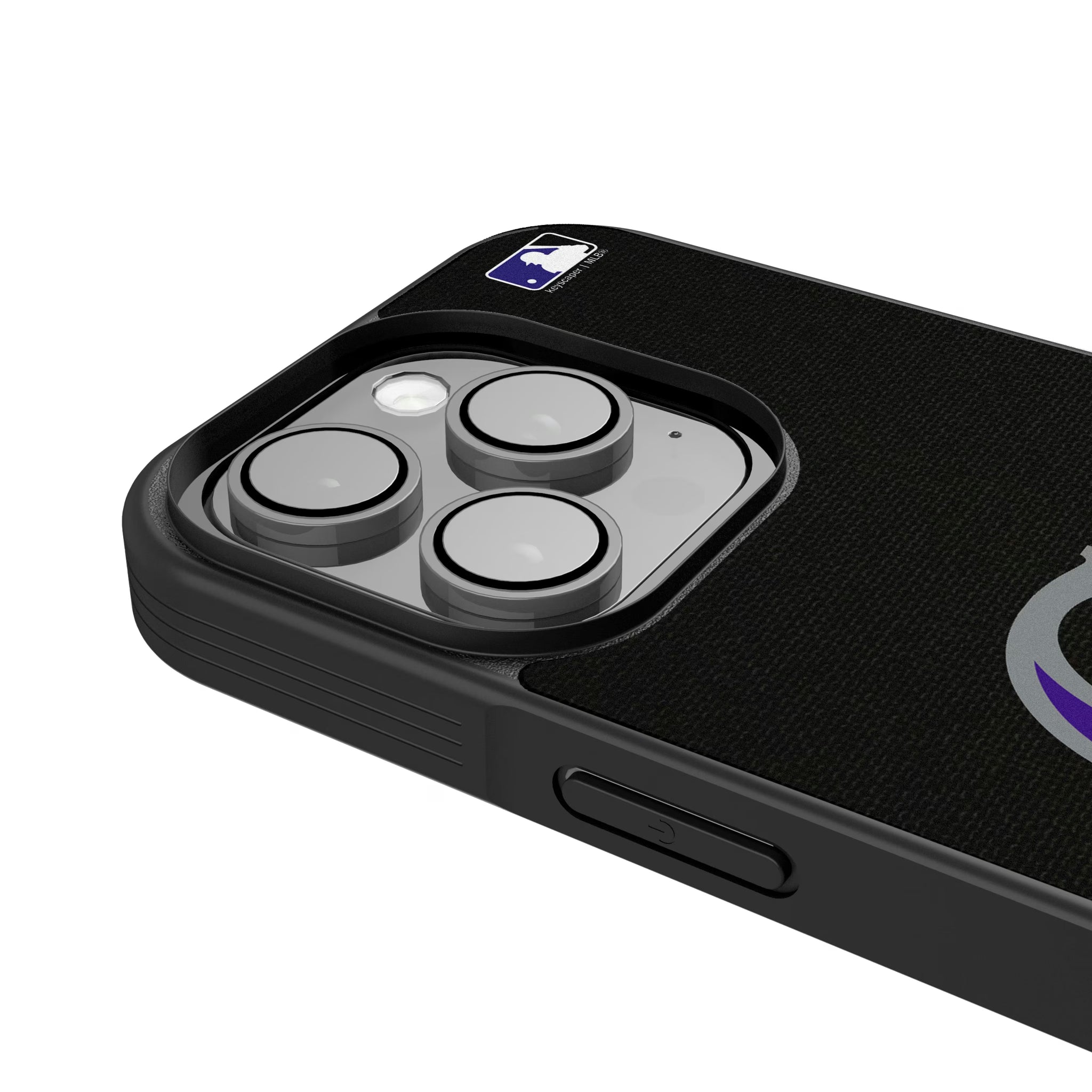 Colorado Rockies Solid iPhone Bump Phone Case for Apple iPhone - Detail