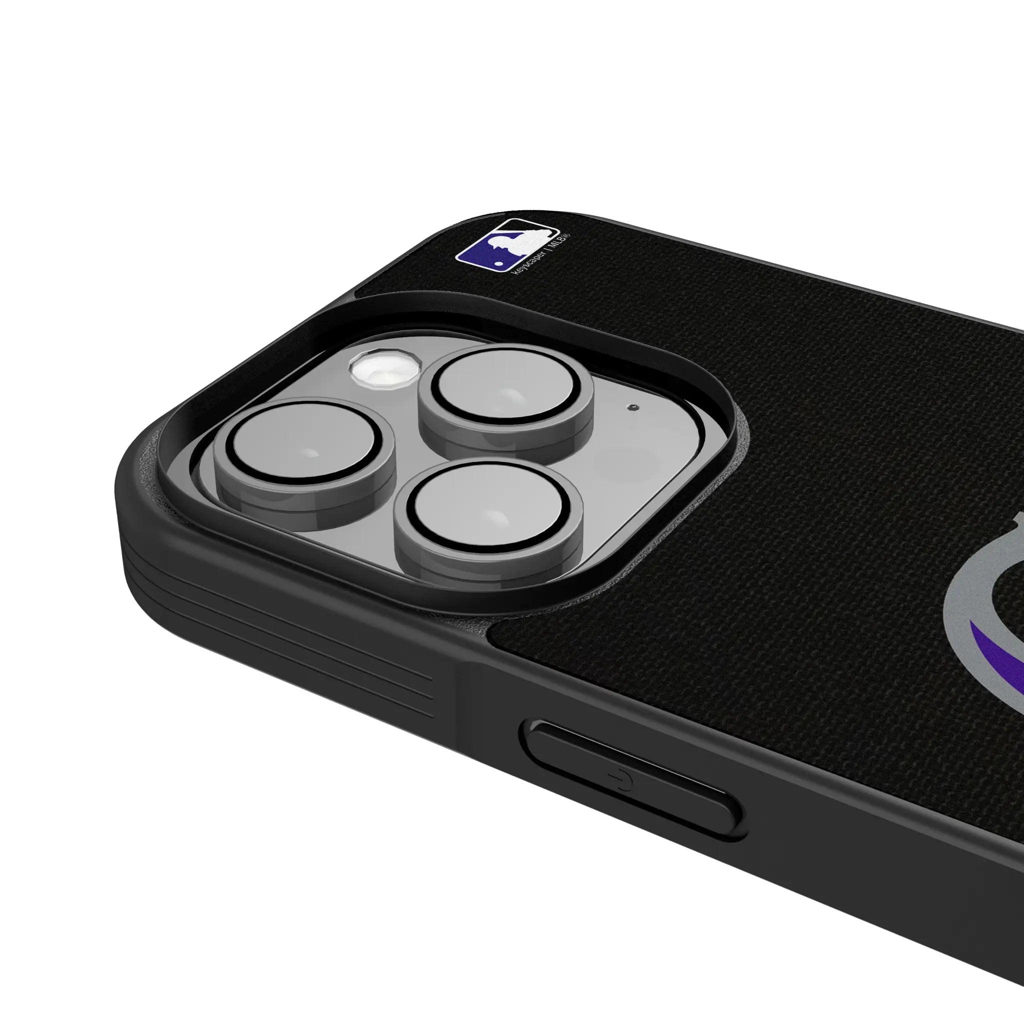 Colorado Rockies Solid iPhone Bump Phone Case for Apple iPhone - Detail