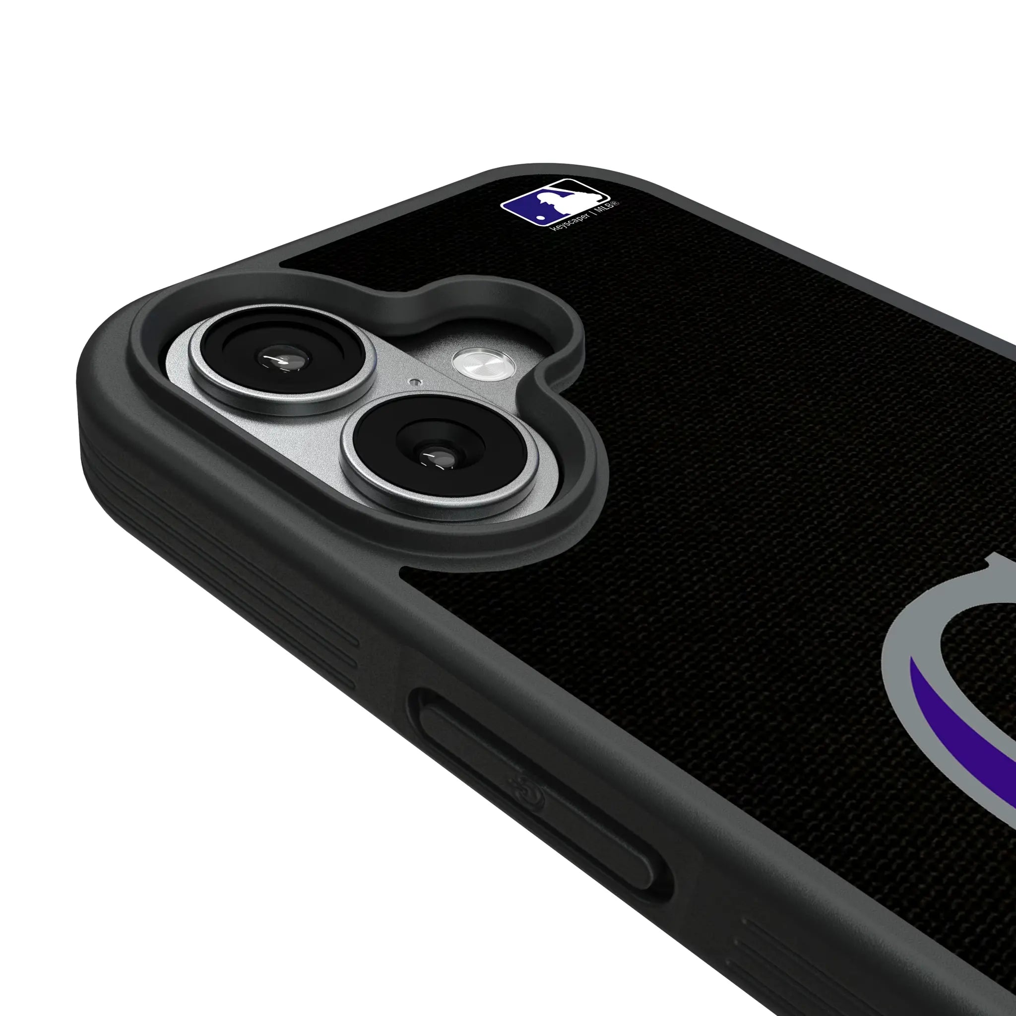 Colorado Rockies Solid iPhone Bump Phone Case for Apple iPhone - Detail#Device_iPhone 17