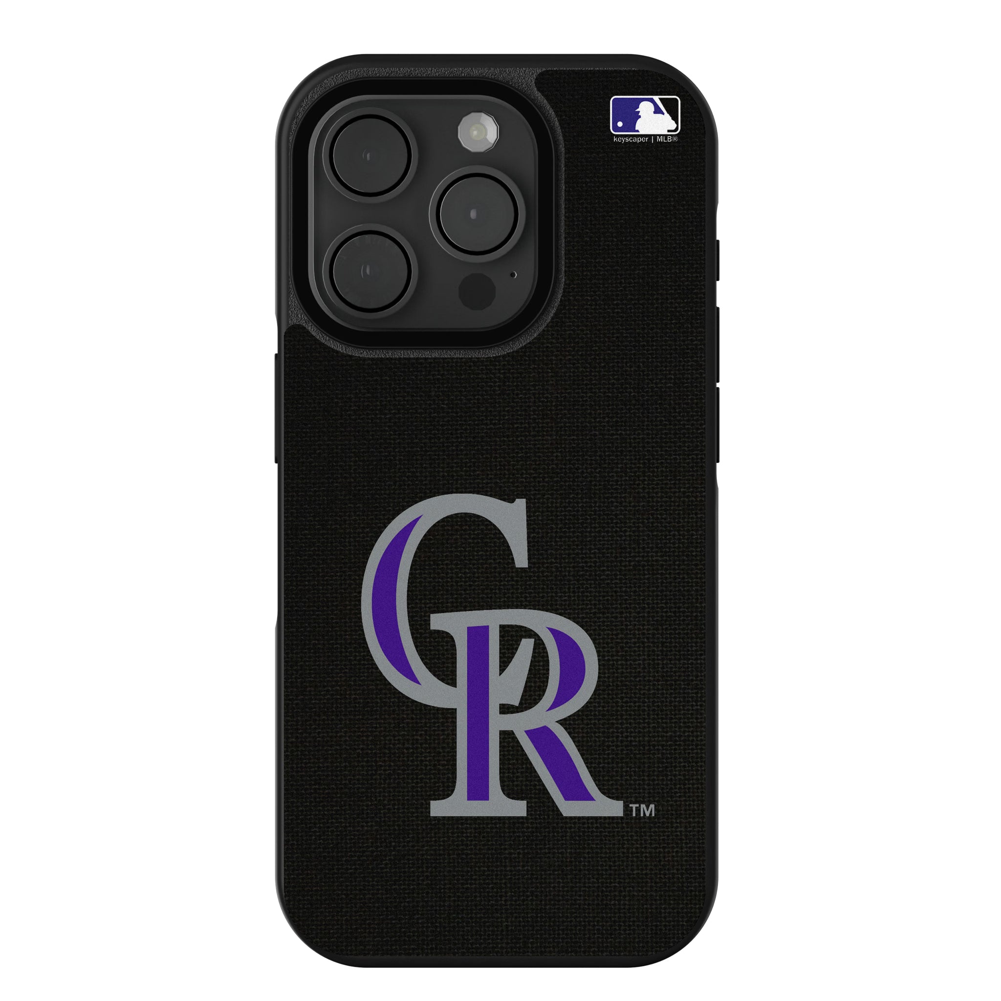 Colorado Rockies Solid iPhone Bump Phone Case for Apple iPhone