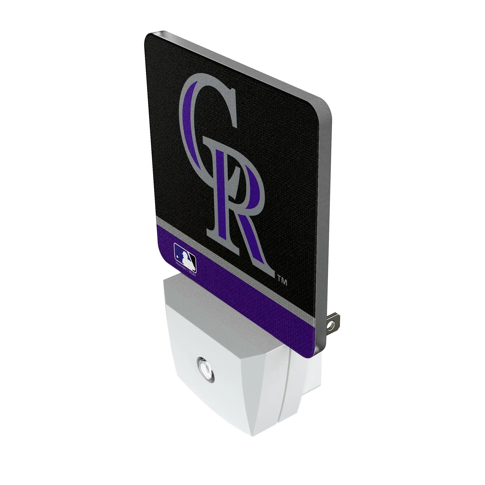 Colorado Rockies Stripe Night Light 2-Pack - Isometric View