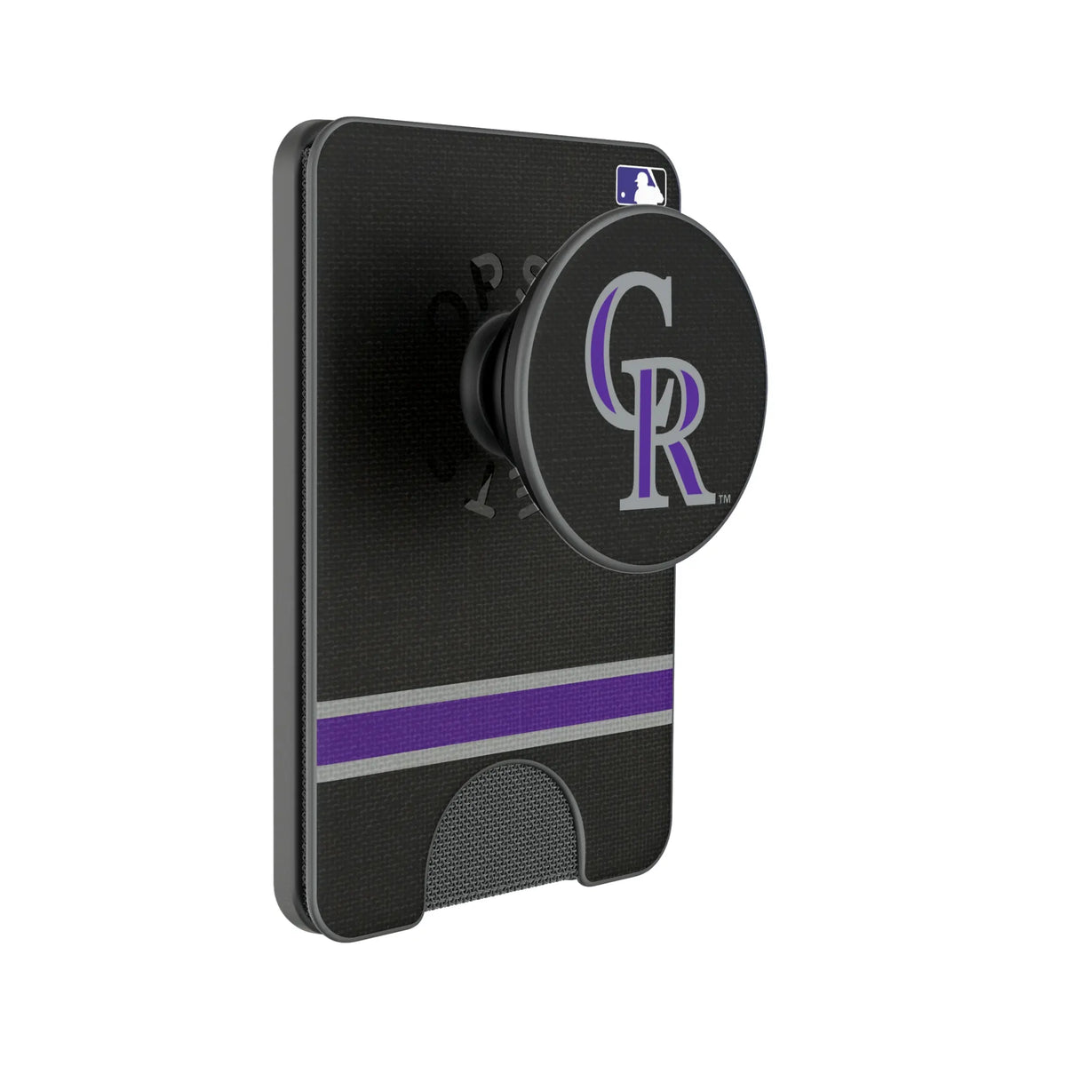 Colorado Rockies Stripe Popsockets Wallet Magnetic