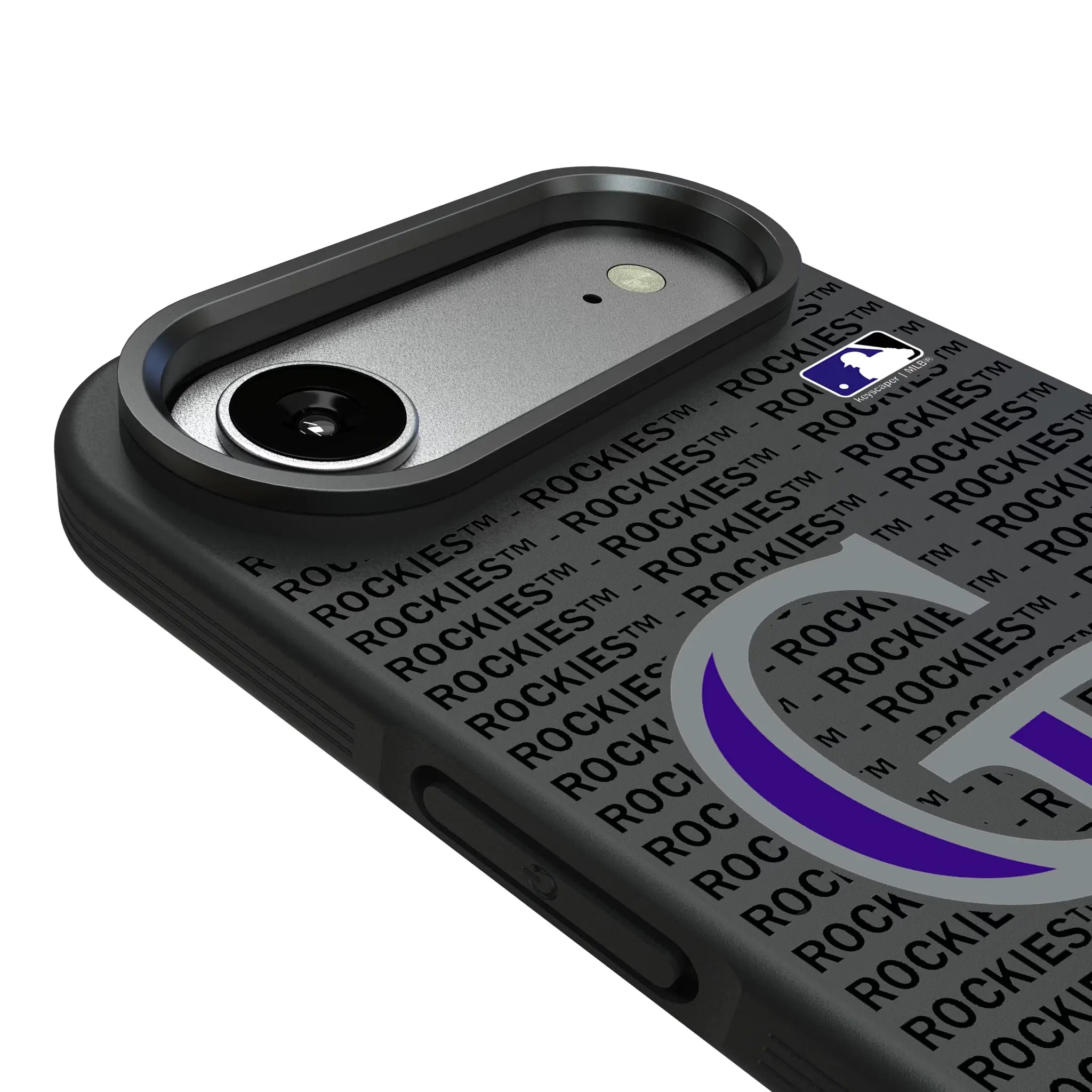 Colorado Rockies Text Backdrop iPhone Bump Phone Case for Apple iPhone - Detail#Device_iPhone Air