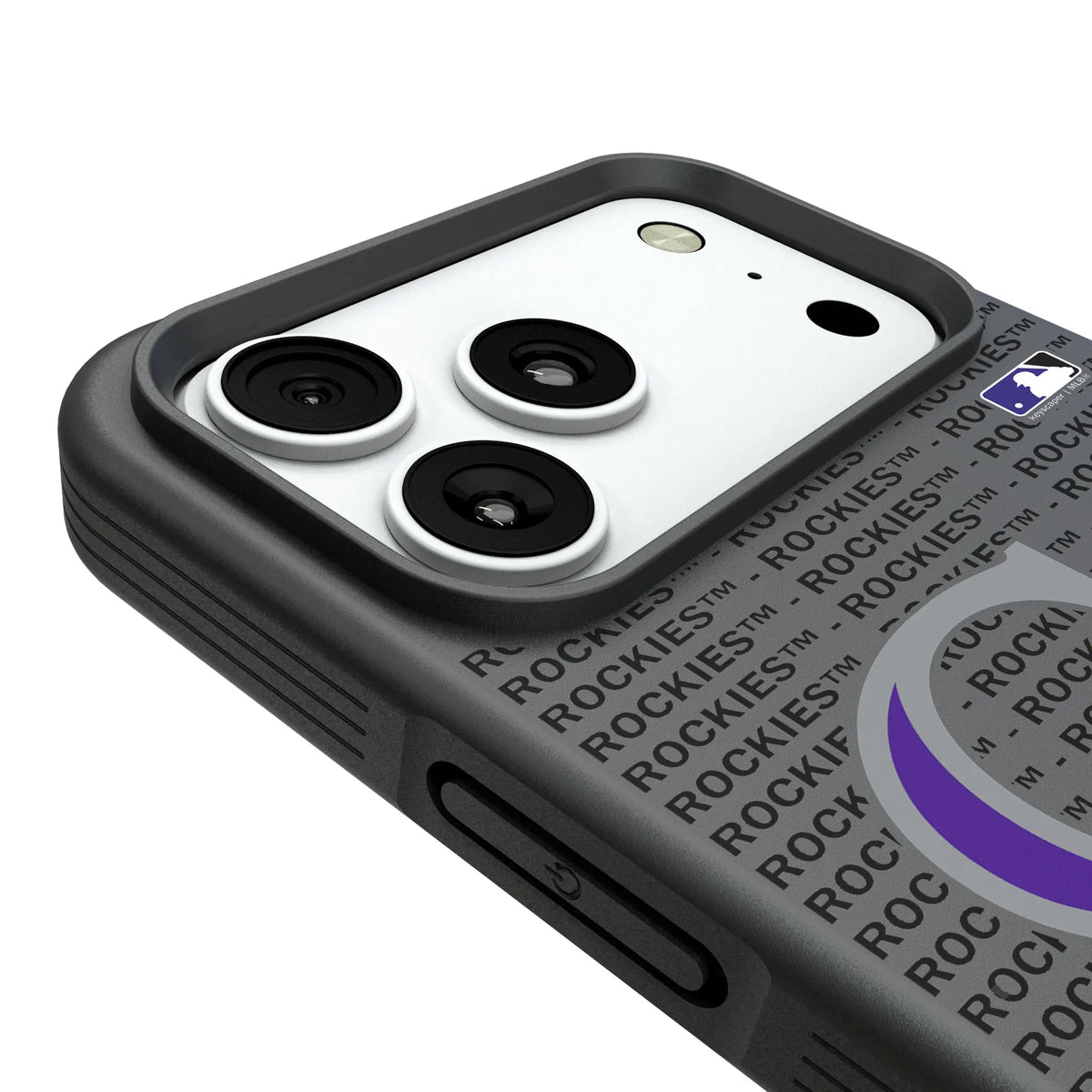Colorado Rockies Text Backdrop iPhone Bump Phone Case for Apple iPhone - Detail#Device_iPhone 18 Pro Max