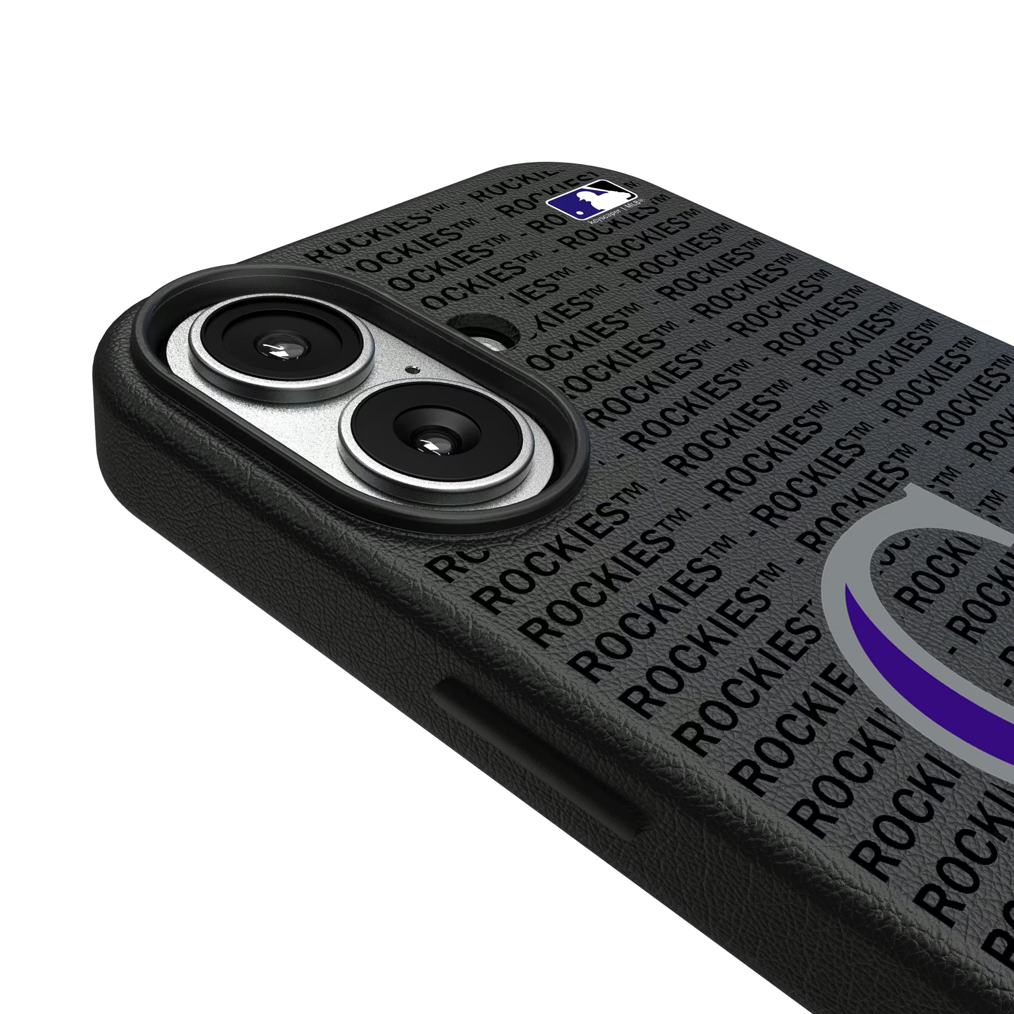 Colorado Rockies Text Backdrop iPhone MagSafe Compatible Phone Case for Apple iPhone - Detail#Device_iPhone 17