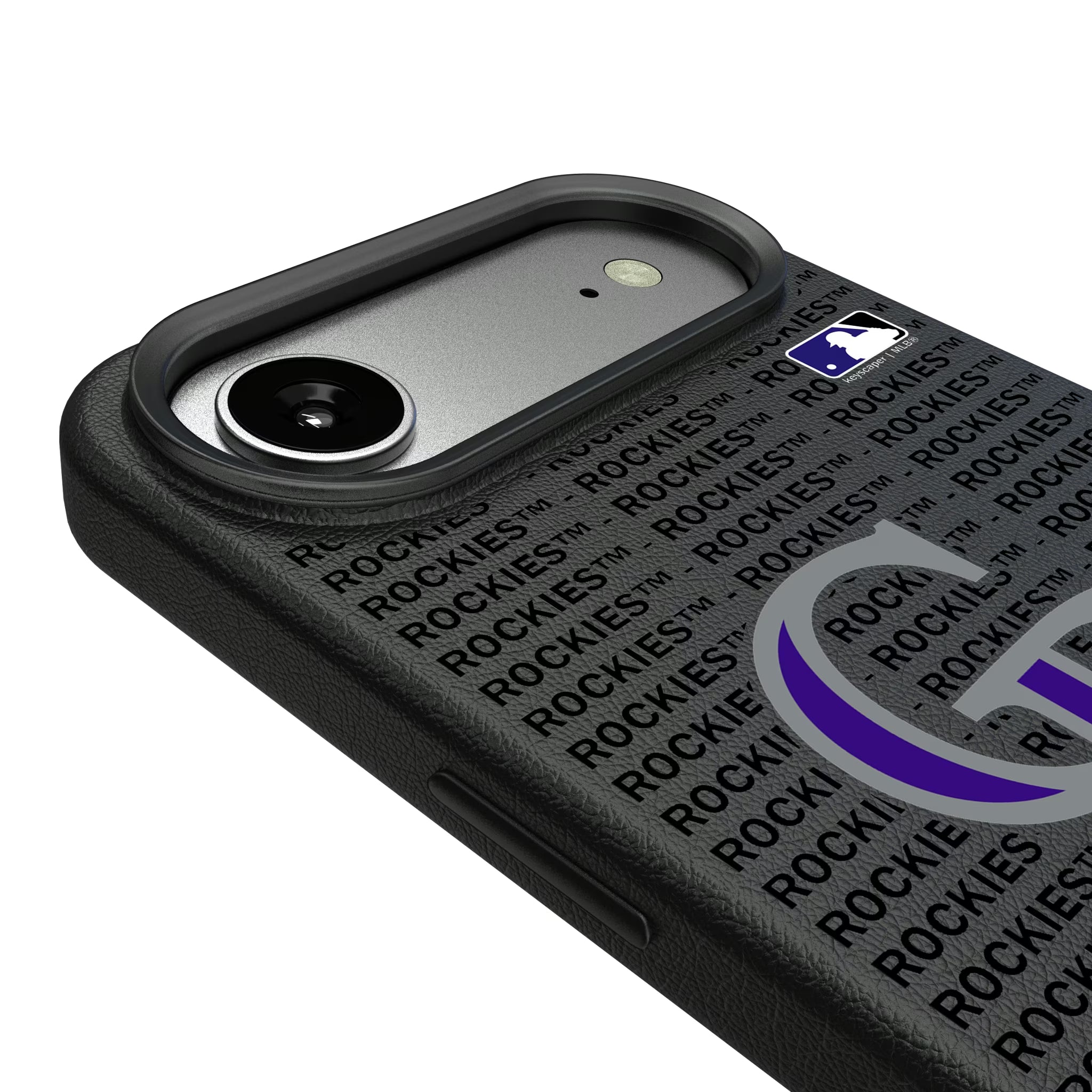 Colorado Rockies Text Backdrop iPhone MagSafe Compatible Phone Case for Apple iPhone - Detail#Device_iPhone Air