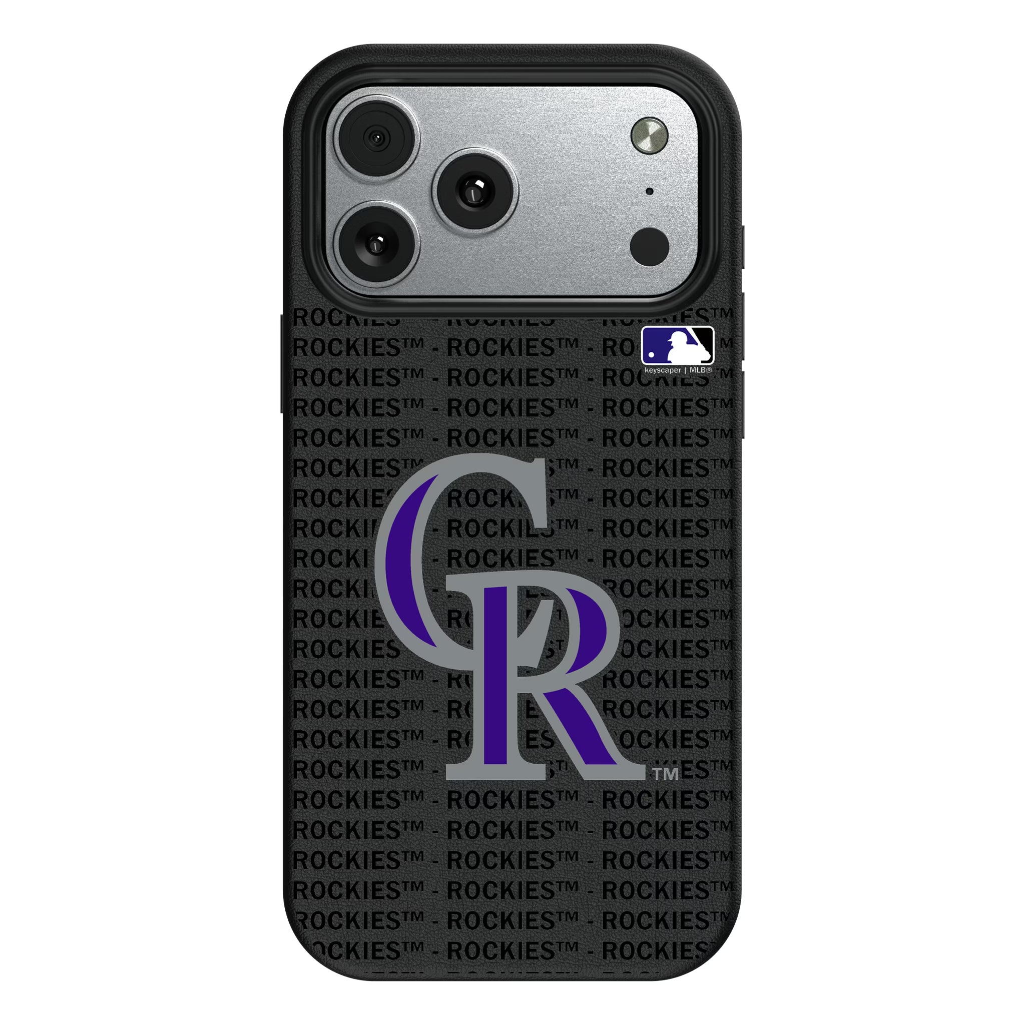 Colorado Rockies Text Backdrop iPhone MagSafe Compatible Phone Case for Apple iPhone#Device_iPhone 17 Pro Max