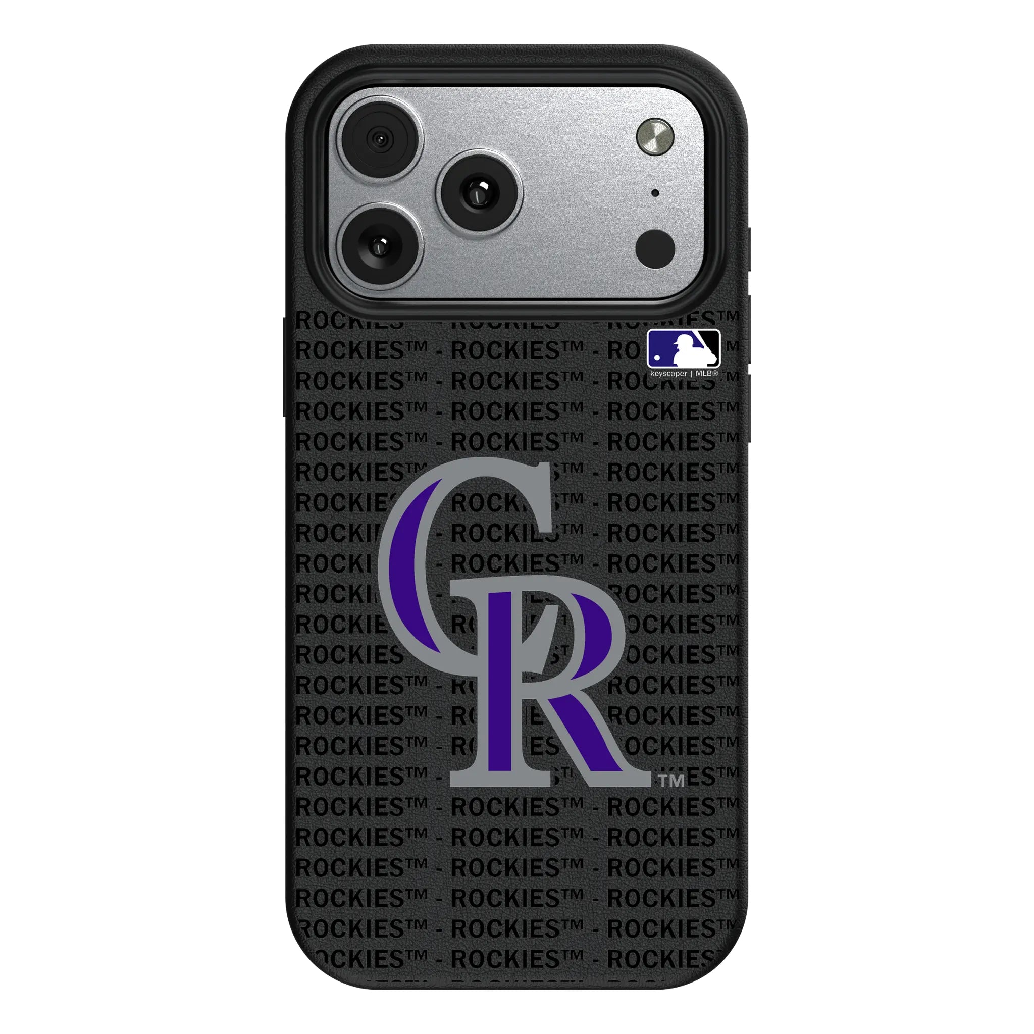 Colorado Rockies Text Backdrop iPhone MagSafe Compatible Phone Case for Apple iPhone#Device_iPhone 17 Pro Max