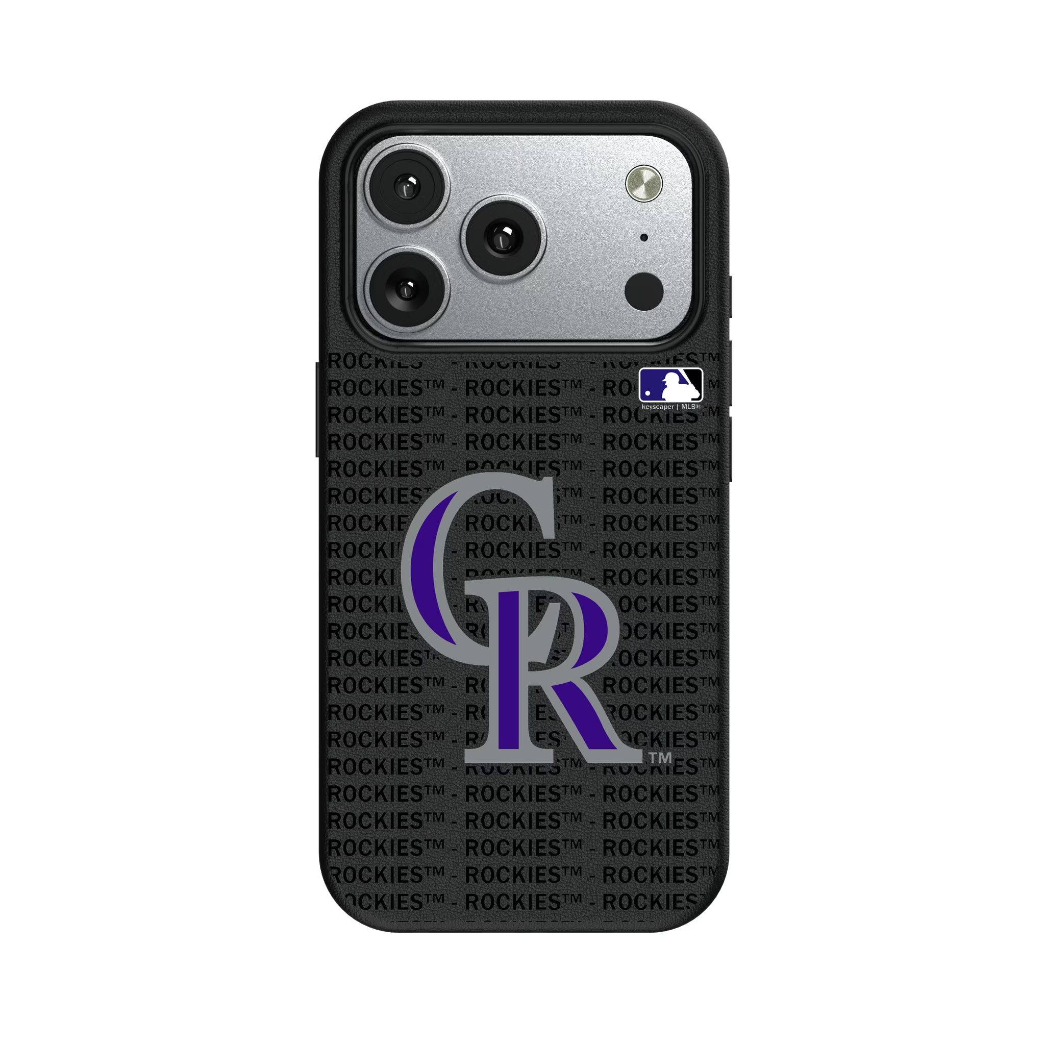 Colorado Rockies Text Backdrop iPhone MagSafe Compatible Phone Case for Apple iPhone#Device_iPhone 17 Pro
