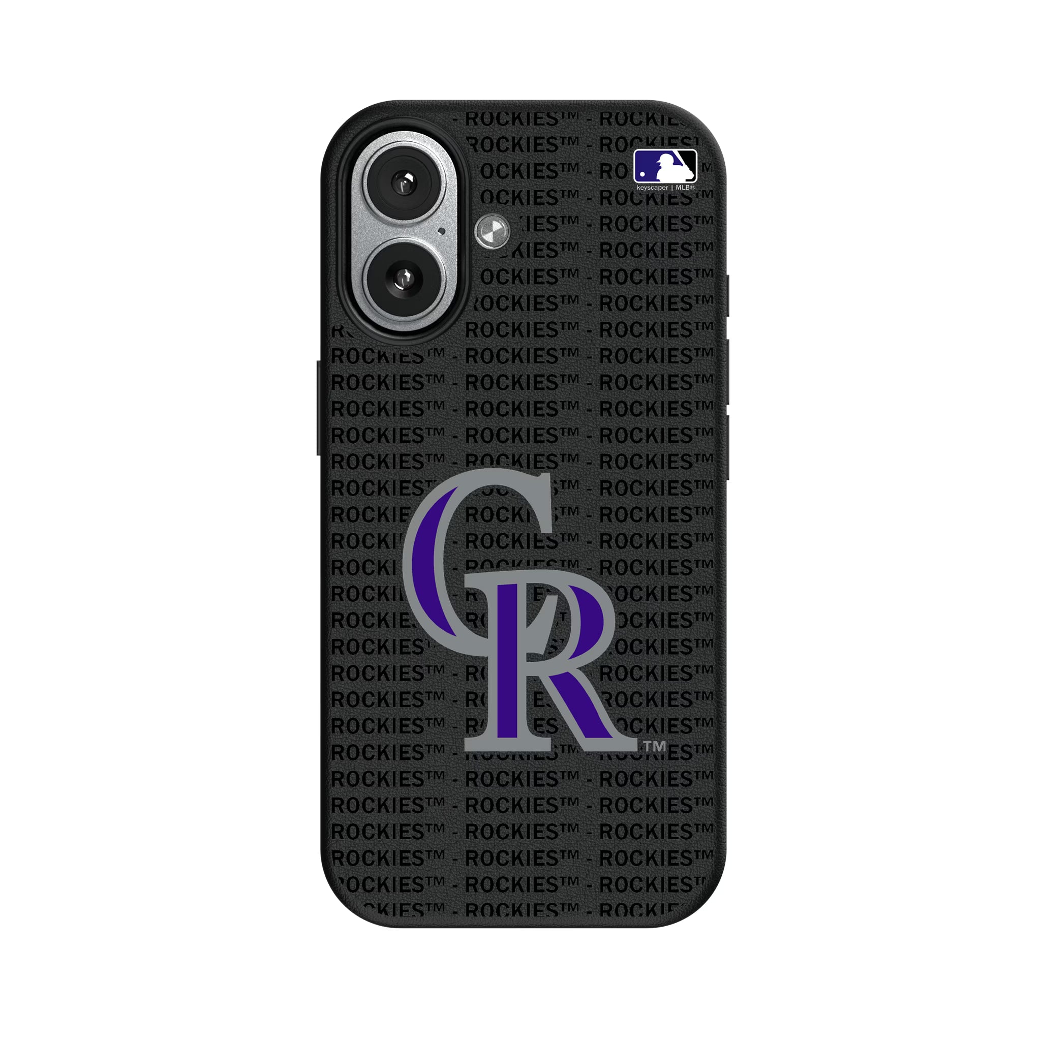 Colorado Rockies Text Backdrop iPhone MagSafe Compatible Phone Case for Apple iPhone#Device_iPhone 17