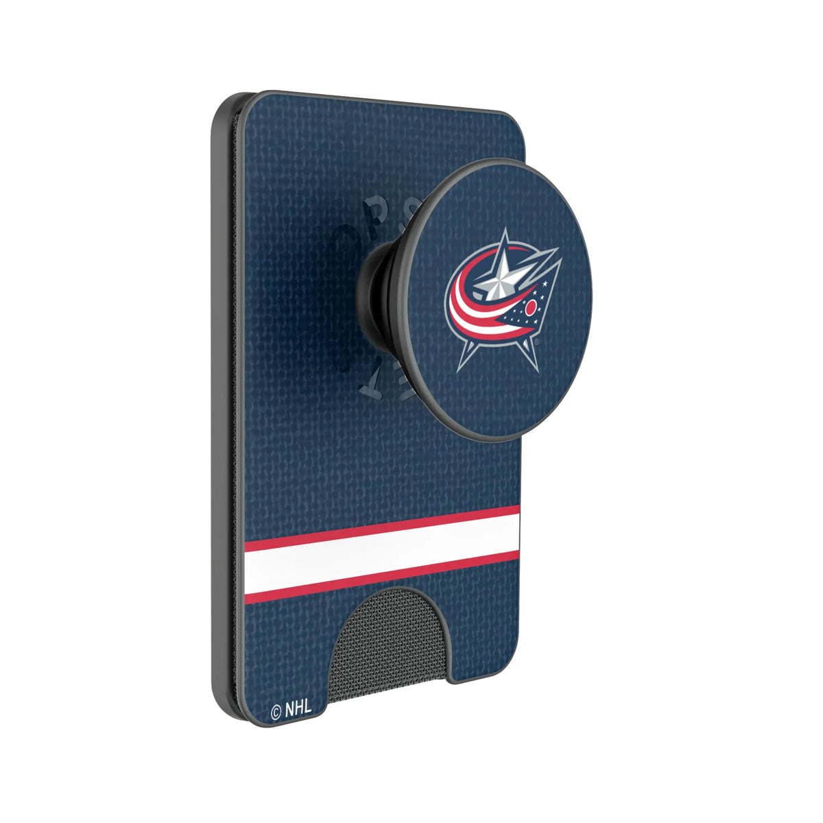 Columbus Blue Jackets Endzone Solid Popsockets Wallet Magnetic
