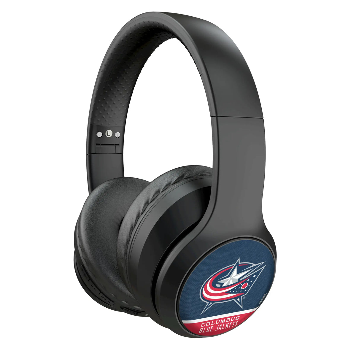 Columbus Blue Jackets Endzone Solid Wireless Over-Ear Headphones With Case