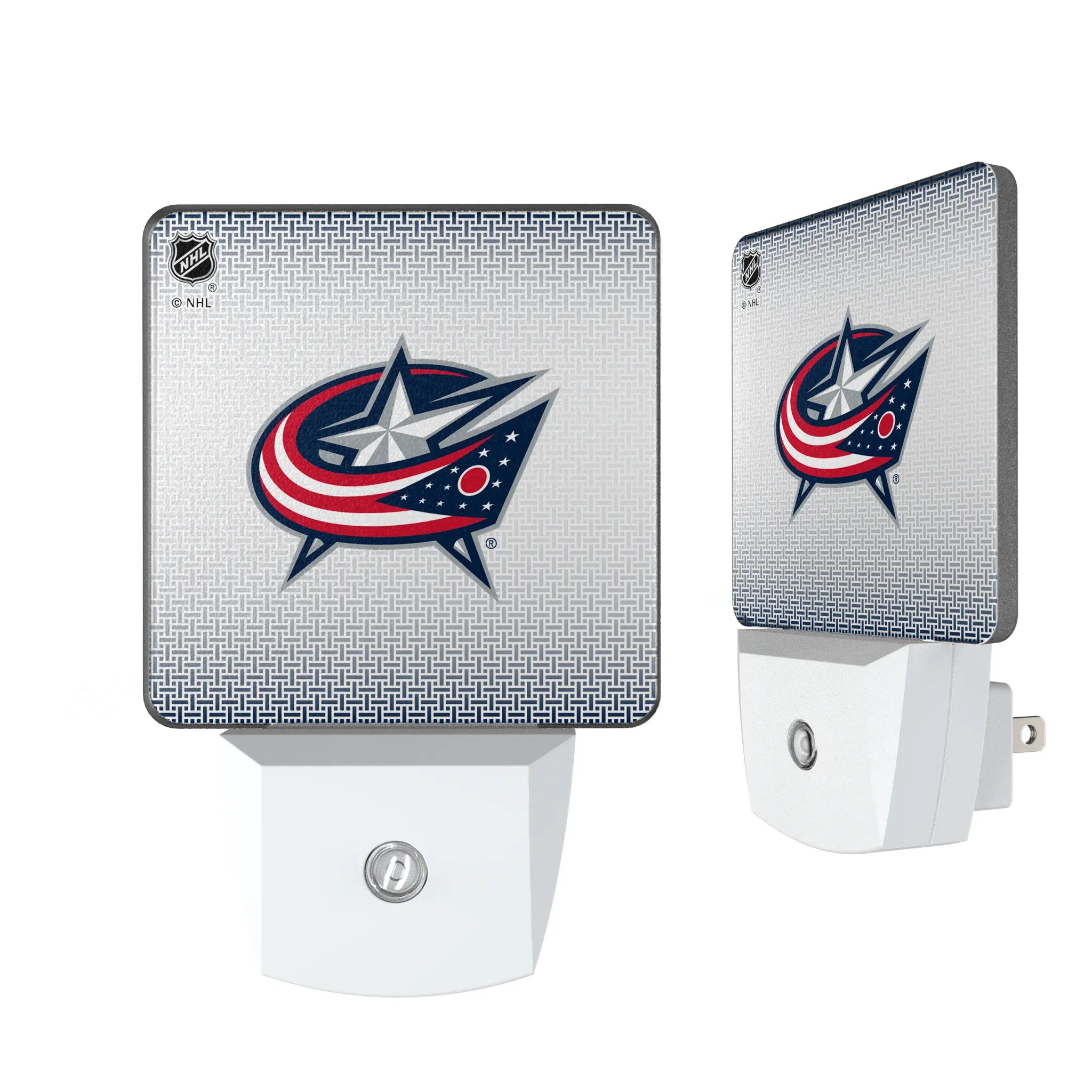 Columbus Blue Jackets Linen Night Light 2-Pack