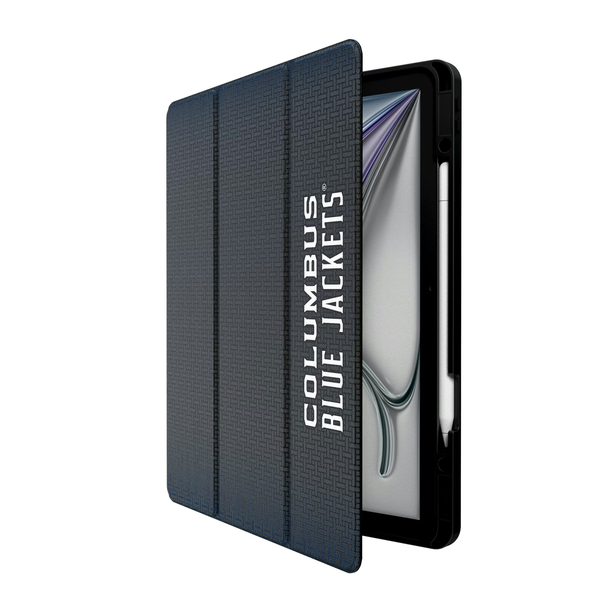 Columbus Blue Jackets Linen iPad Tablet Case for Apple iPad