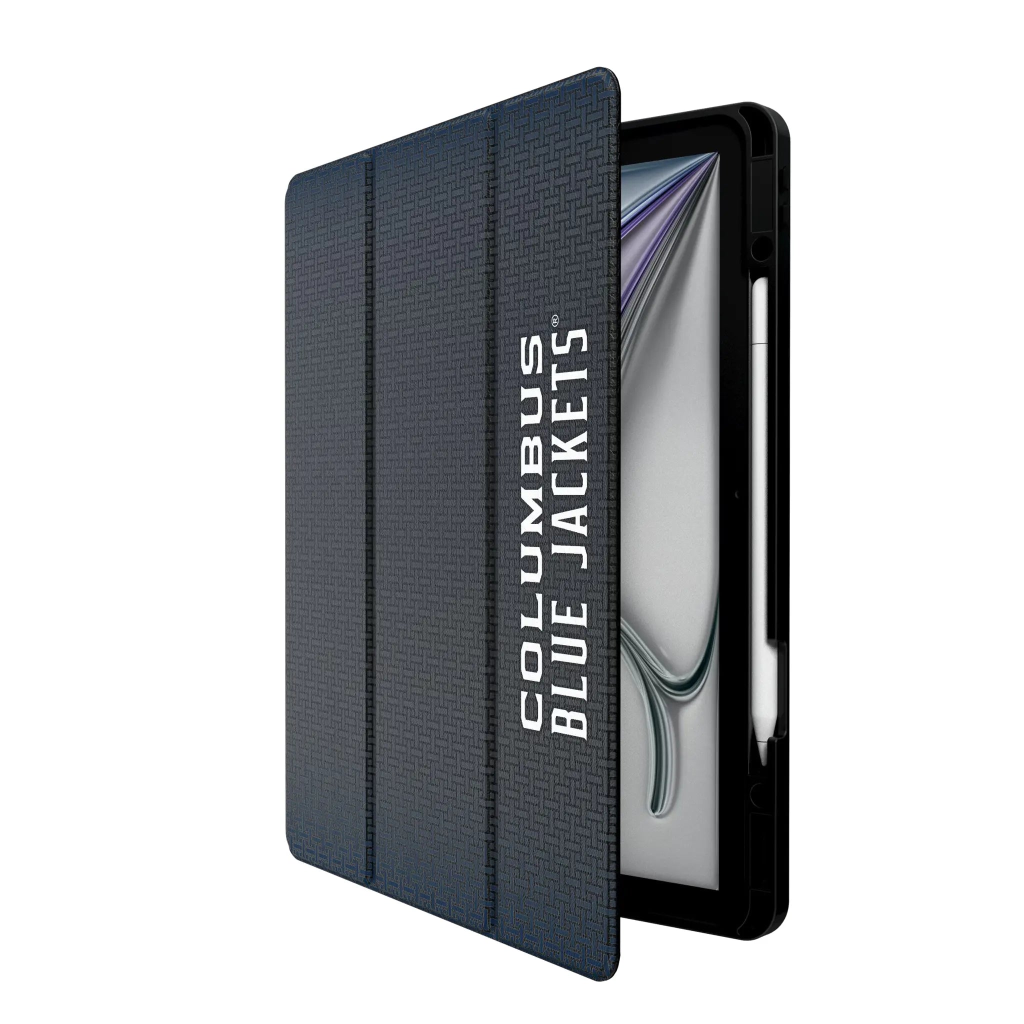 Columbus Blue Jackets Linen iPad Tablet Case for Apple iPad