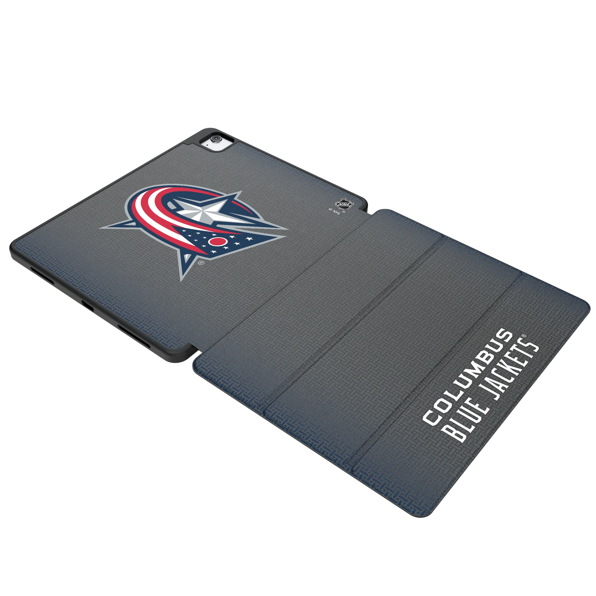 Columbus Blue Jackets Linen iPad Tablet Case for Apple iPad