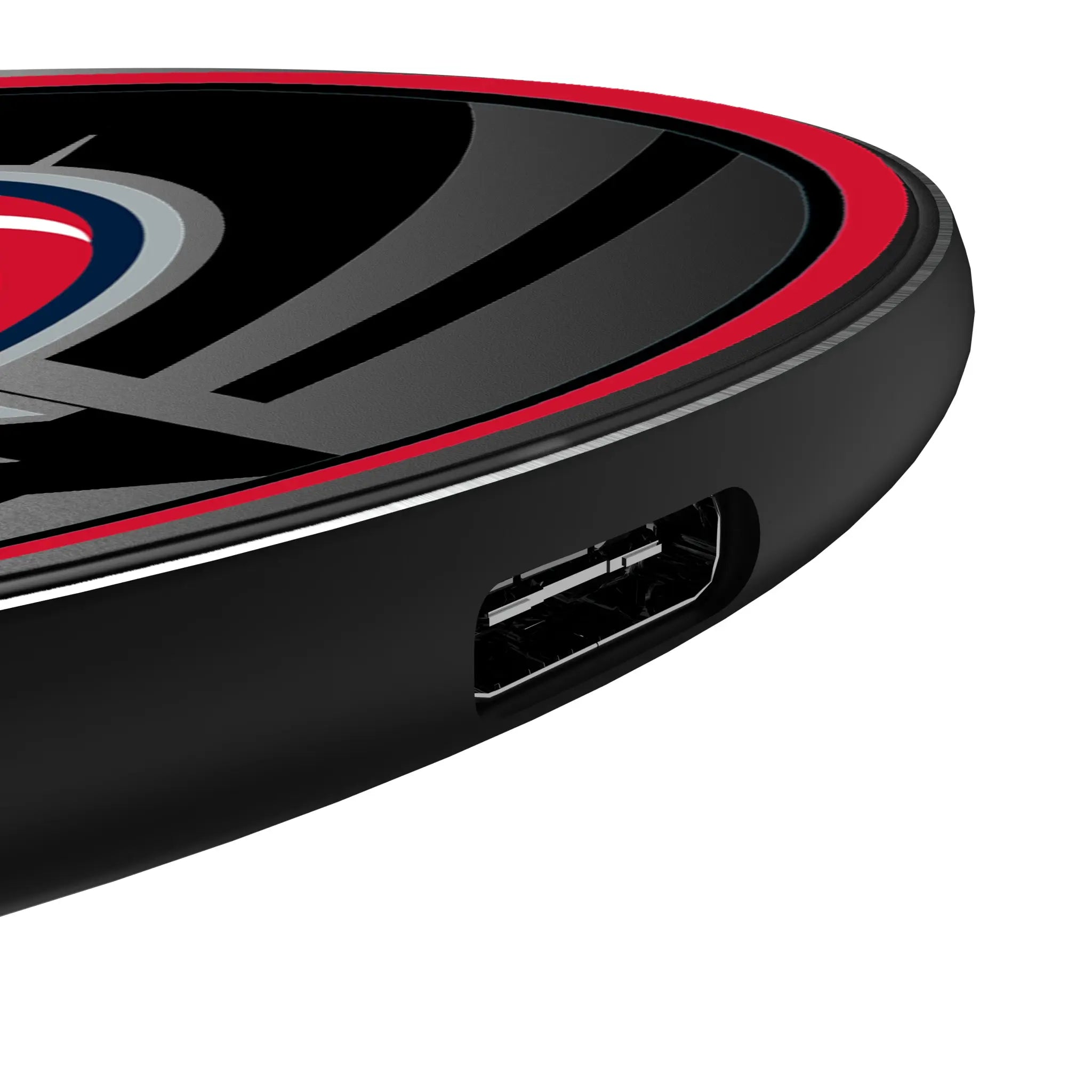 Columbus Blue Jackets Monocolor Tilt 15-Watt Wireless Charger - Detail