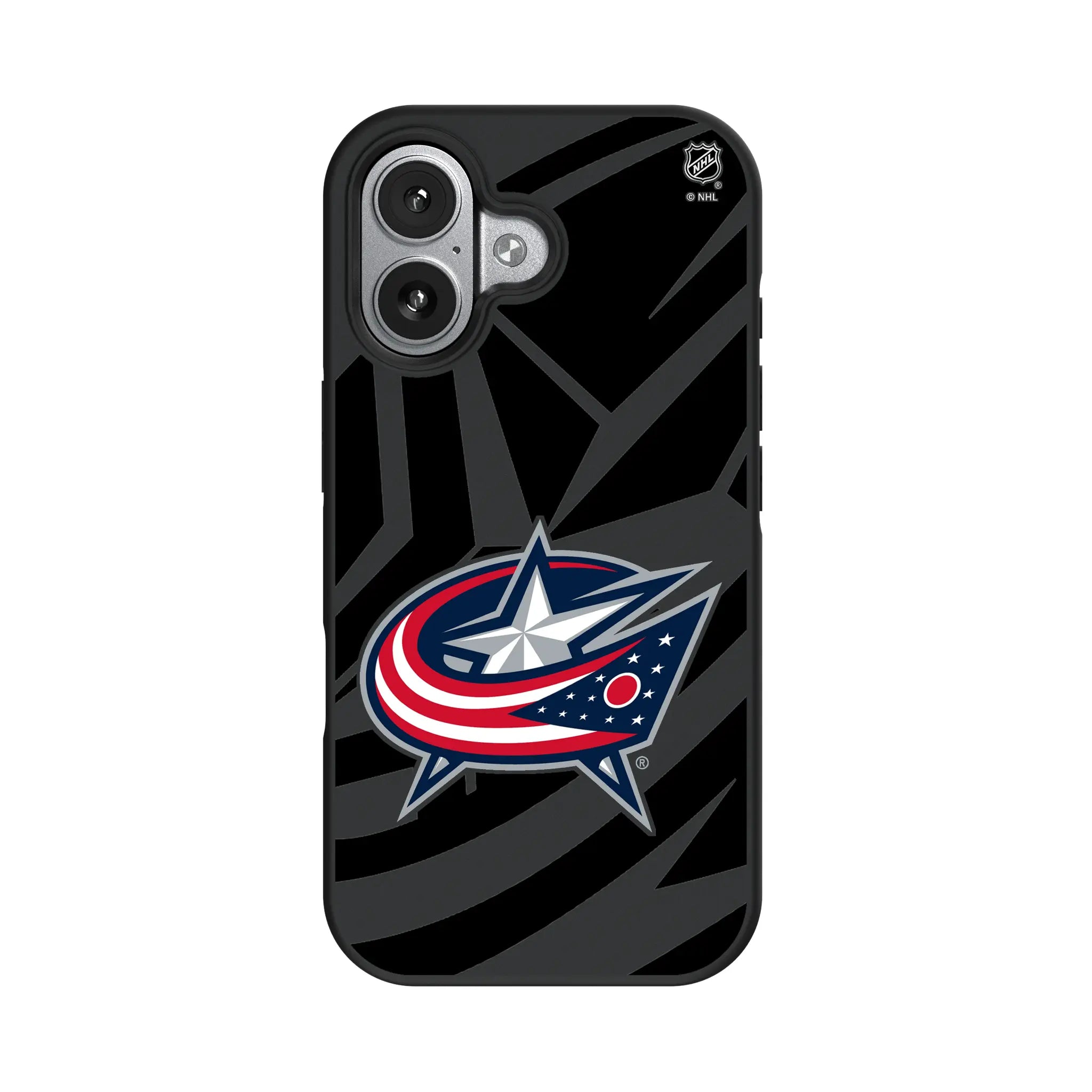 Columbus Blue Jackets Monocolor Tilt iPhone Bump Phone Case for Apple iPhone#Device_iPhone 17