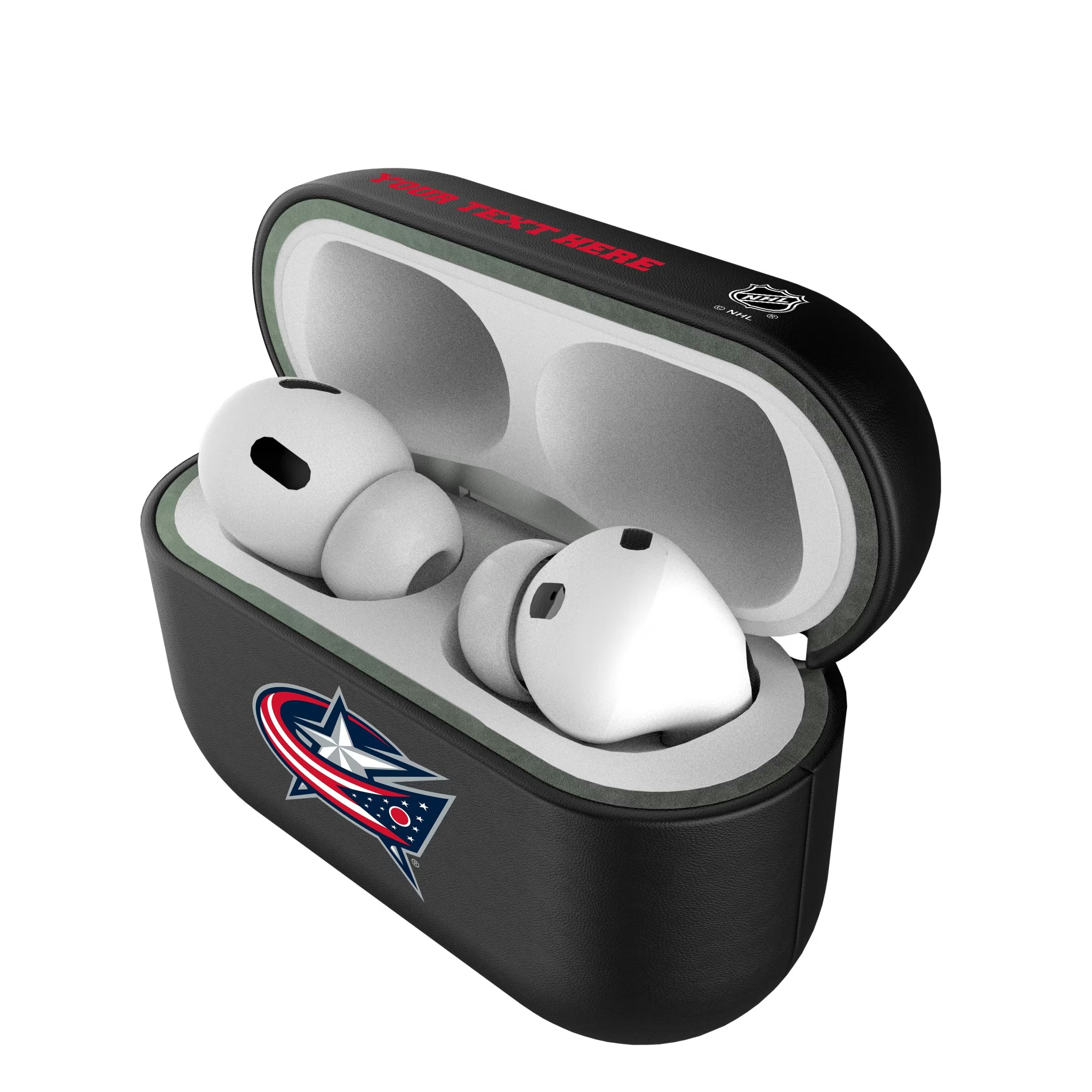 Columbus Blue Jackets Personalized Insignia AirPods AirPod Case Cover#Device_AirPods Pro 1st Gen