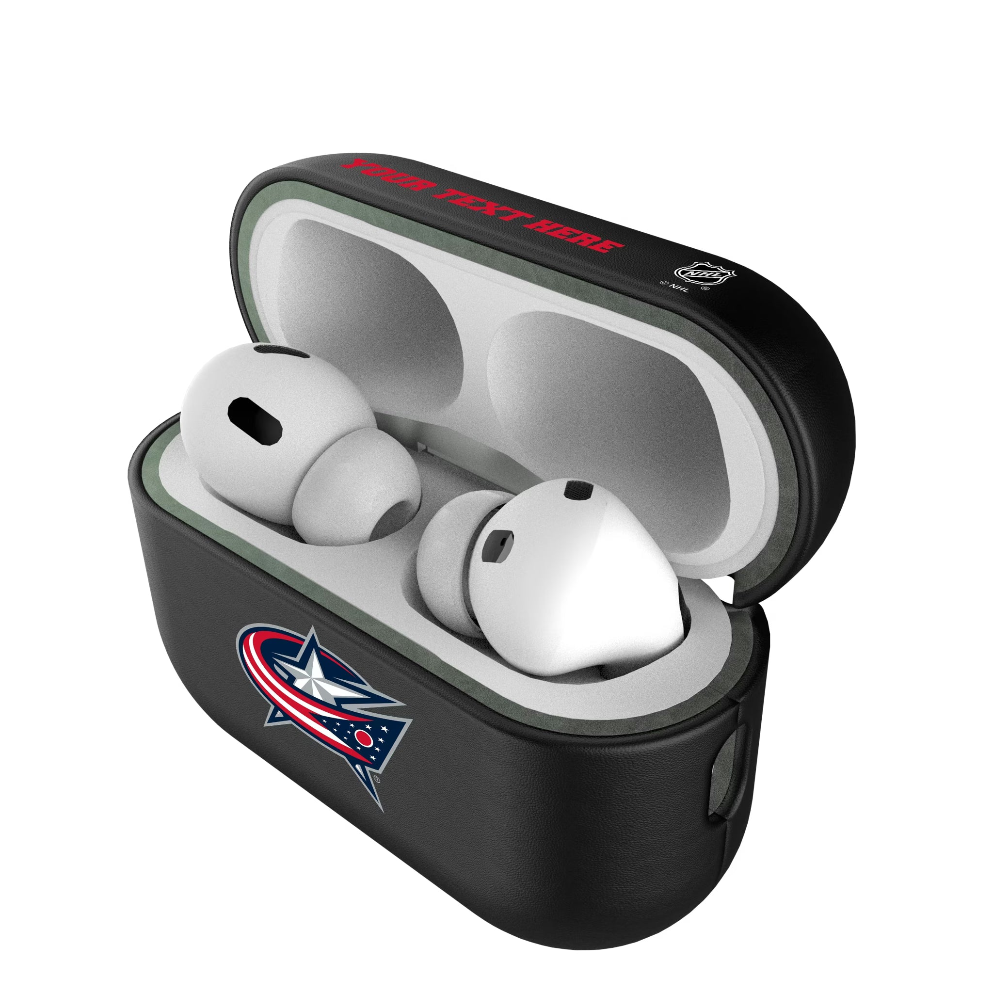 Columbus Blue Jackets Personalized Insignia AirPods AirPod Case Cover#Device_AirPods Pro 2nd Gen