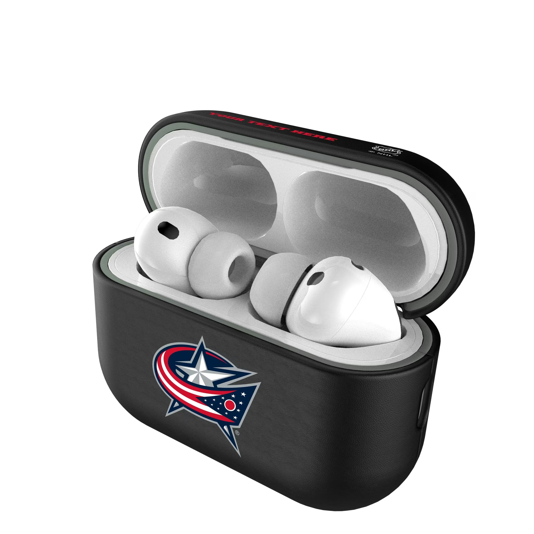 Columbus Blue Jackets Personalized Insignia AirPods AirPod Case Cover#Device_AirPods Pro 3