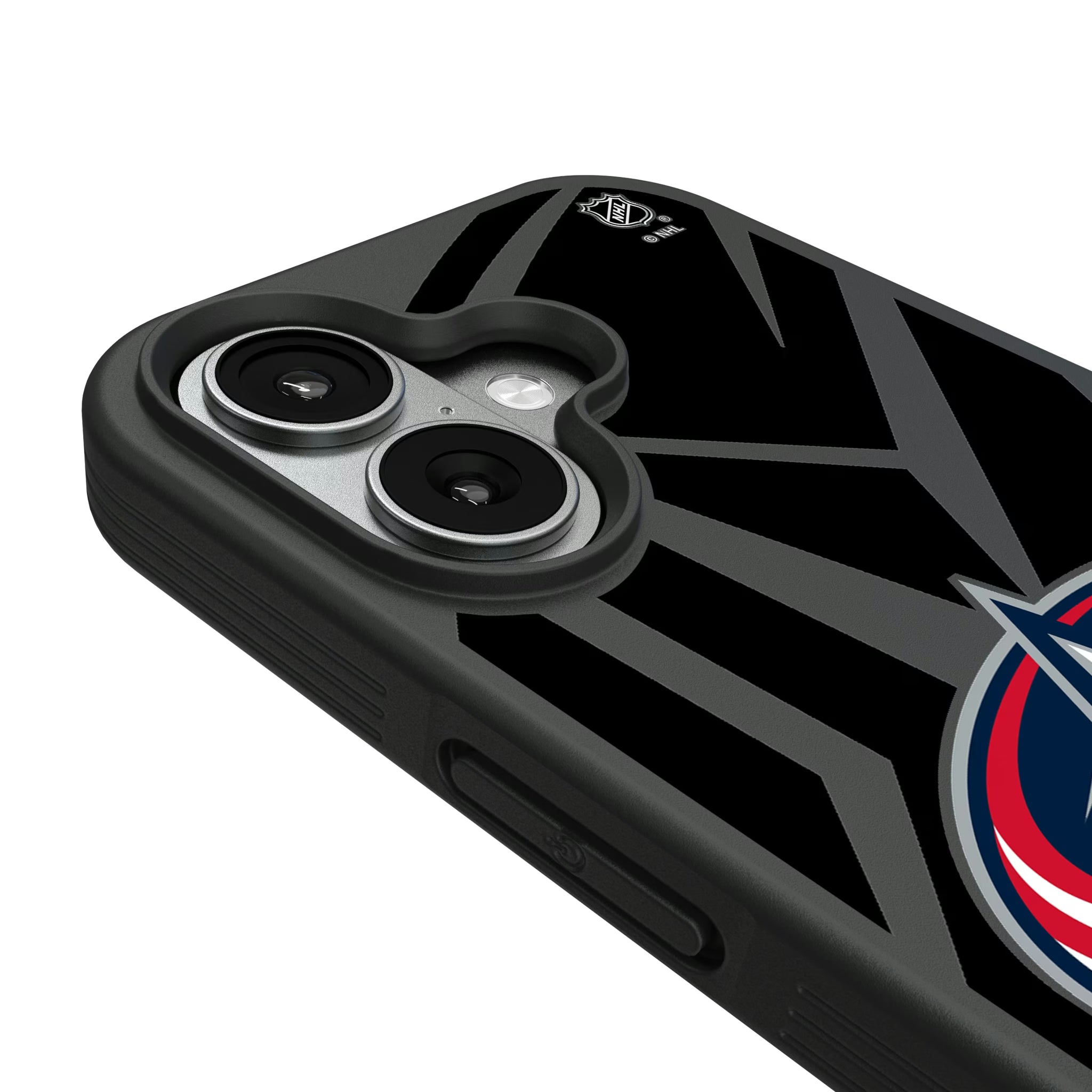 Columbus Blue Jackets Personalized Tilt iPhone Bump Phone Case for Apple iPhone - Detail#Device_iPhone 17
