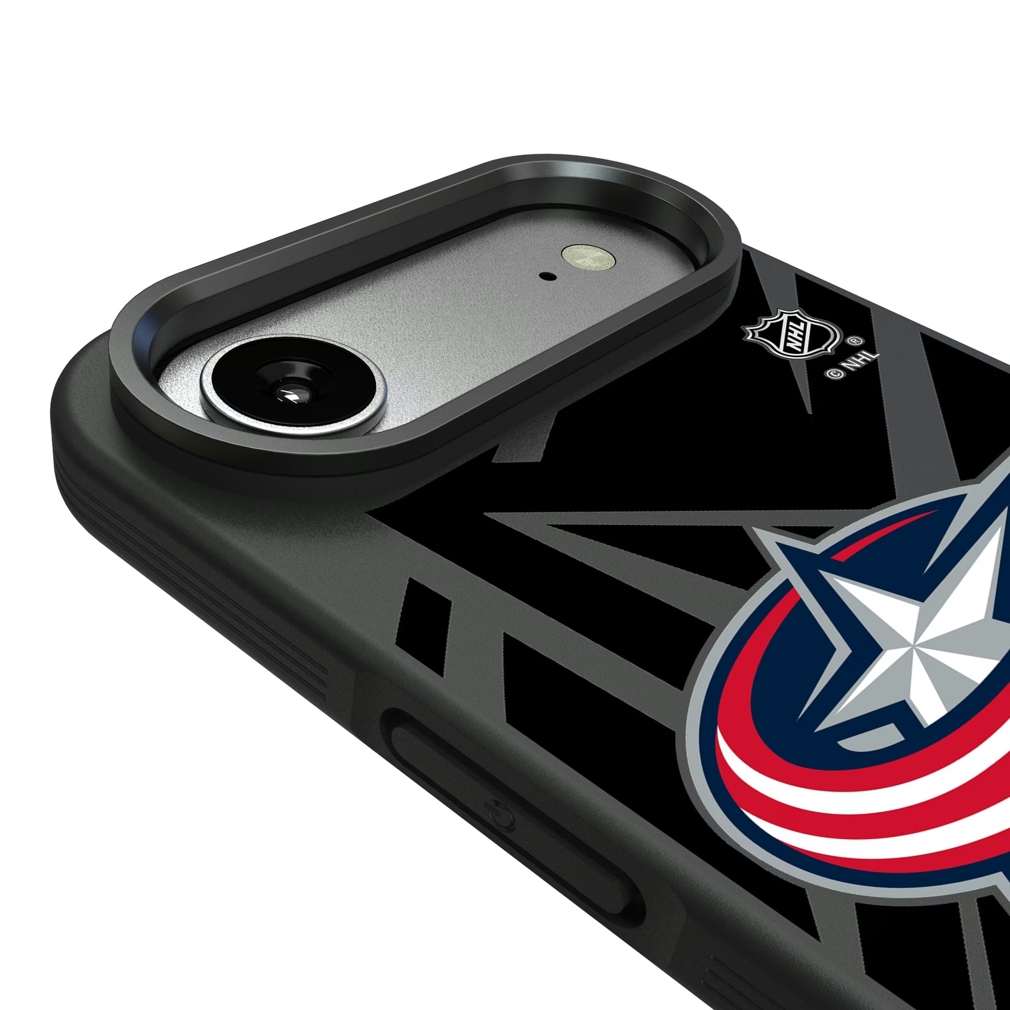 Columbus Blue Jackets Personalized Tilt iPhone Bump Phone Case for Apple iPhone - Detail#Device_iPhone Air