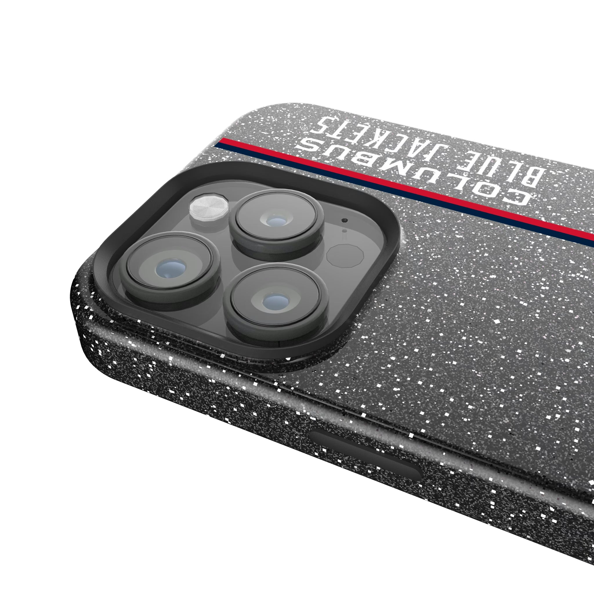 Columbus Blue Jackets Sidebar iPhone Bling Phone Case for Apple iPhone - Detail