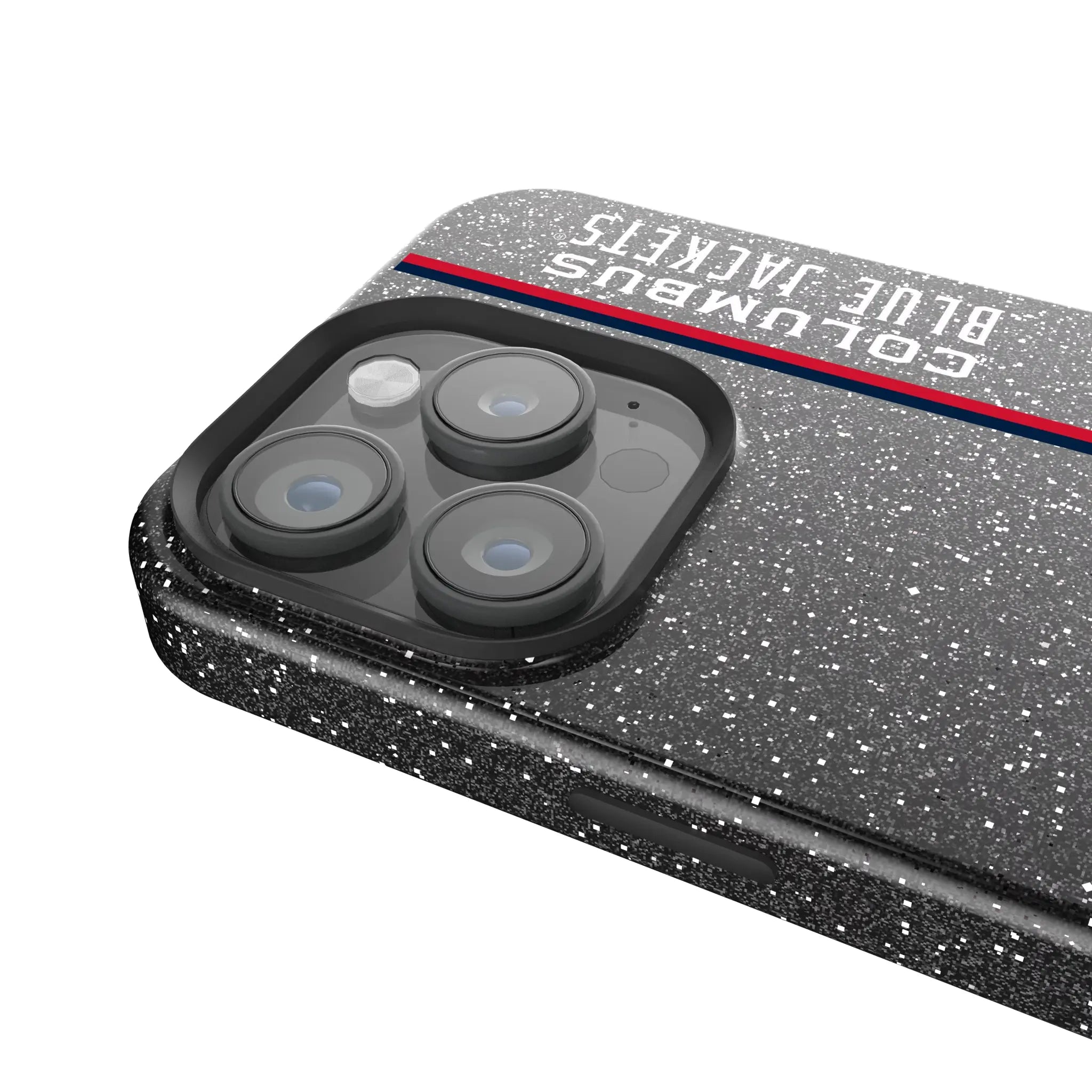 Columbus Blue Jackets Sidebar iPhone Bling Phone Case for Apple iPhone - Detail