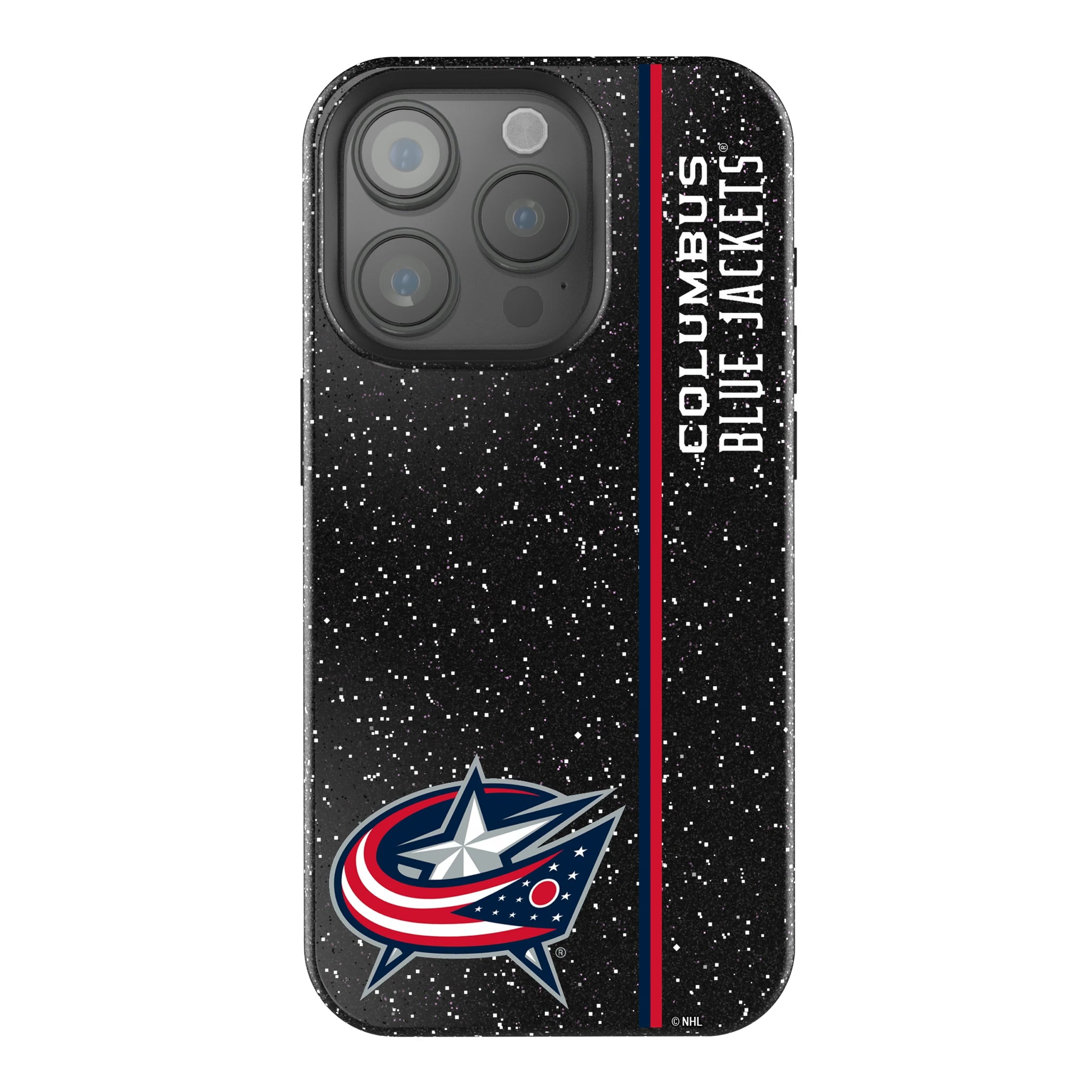 Columbus Blue Jackets Sidebar iPhone Bling Phone Case for Apple iPhone