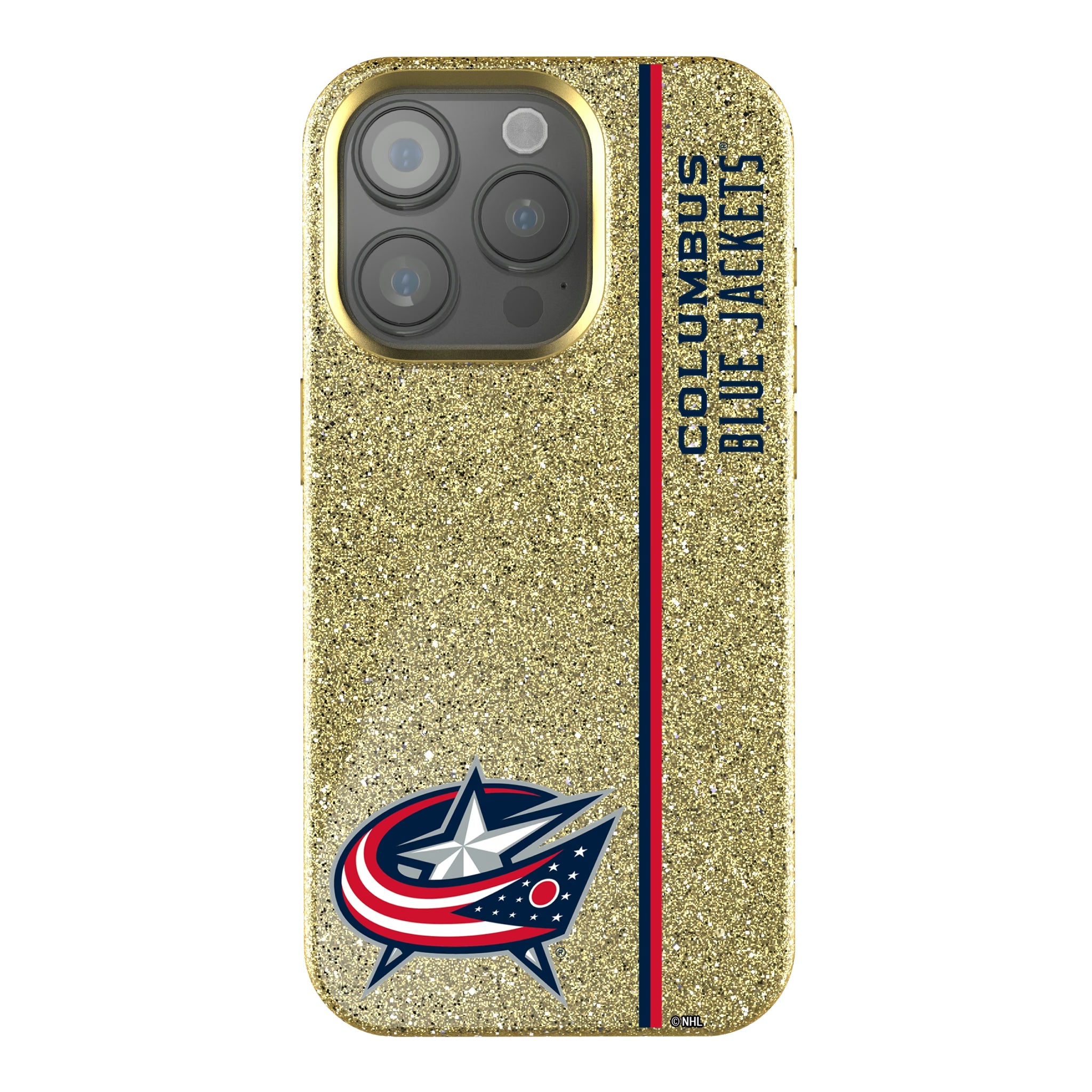 Columbus Blue Jackets Sidebar iPhone Bling Phone Case for Apple iPhone