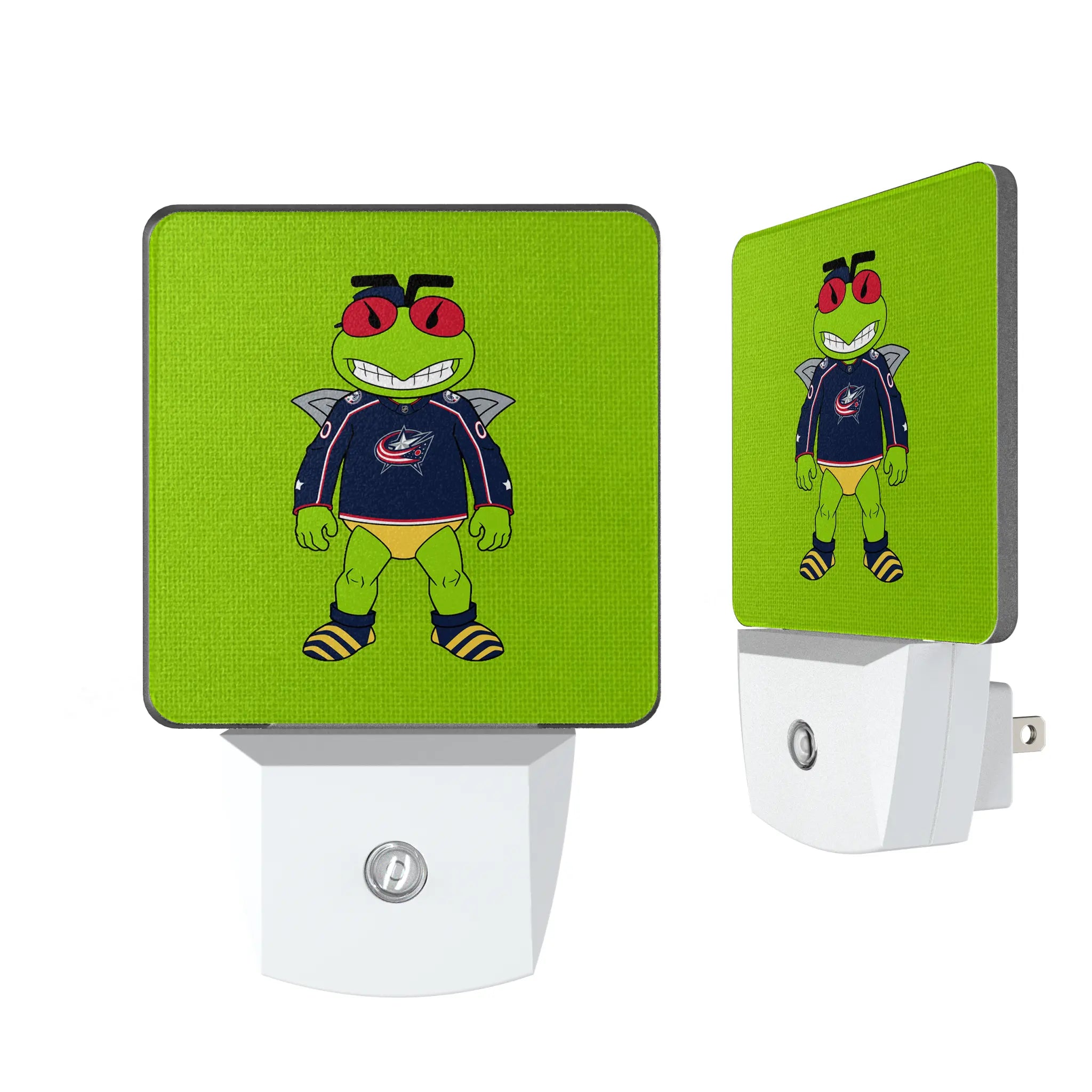 Columbus Blue Jackets Solid Night Light 2-Pack