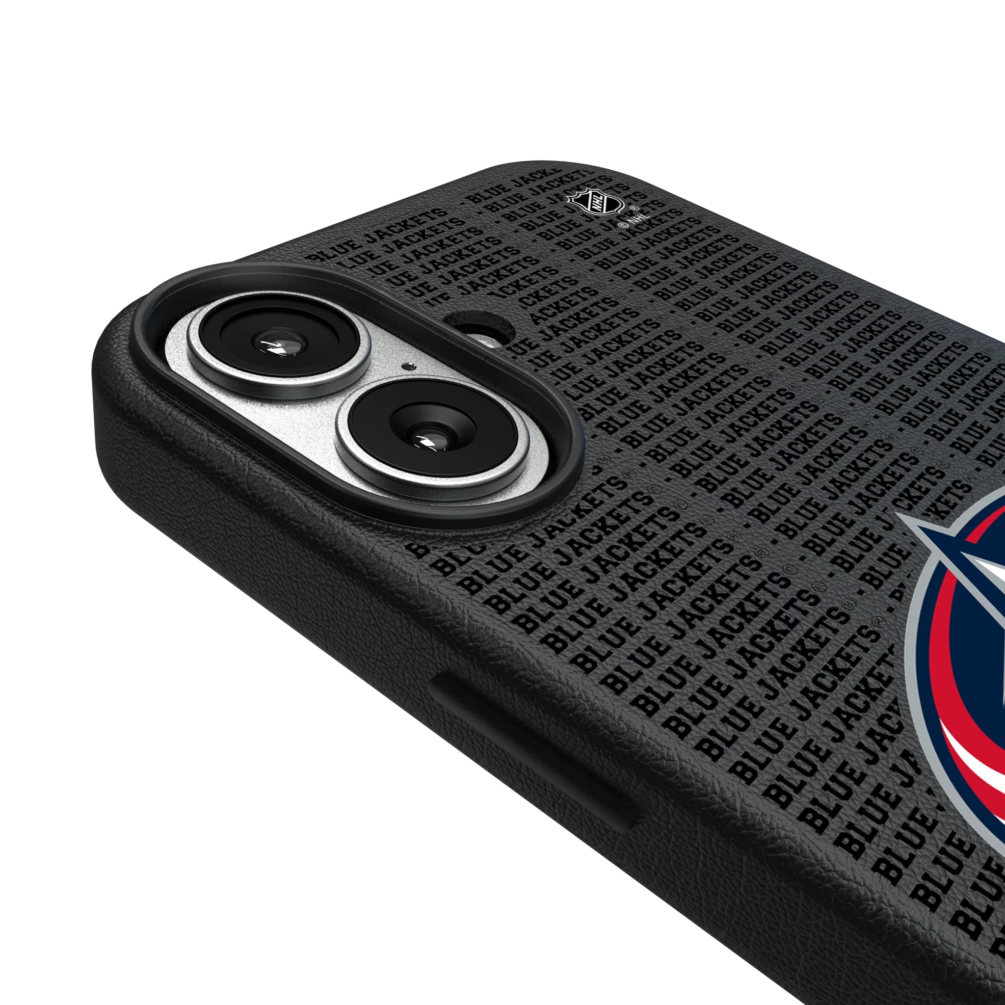 Columbus Blue Jackets Text Backdrop iPhone MagSafe Compatible Phone Case for Apple iPhone - Detail#Device_iPhone 17