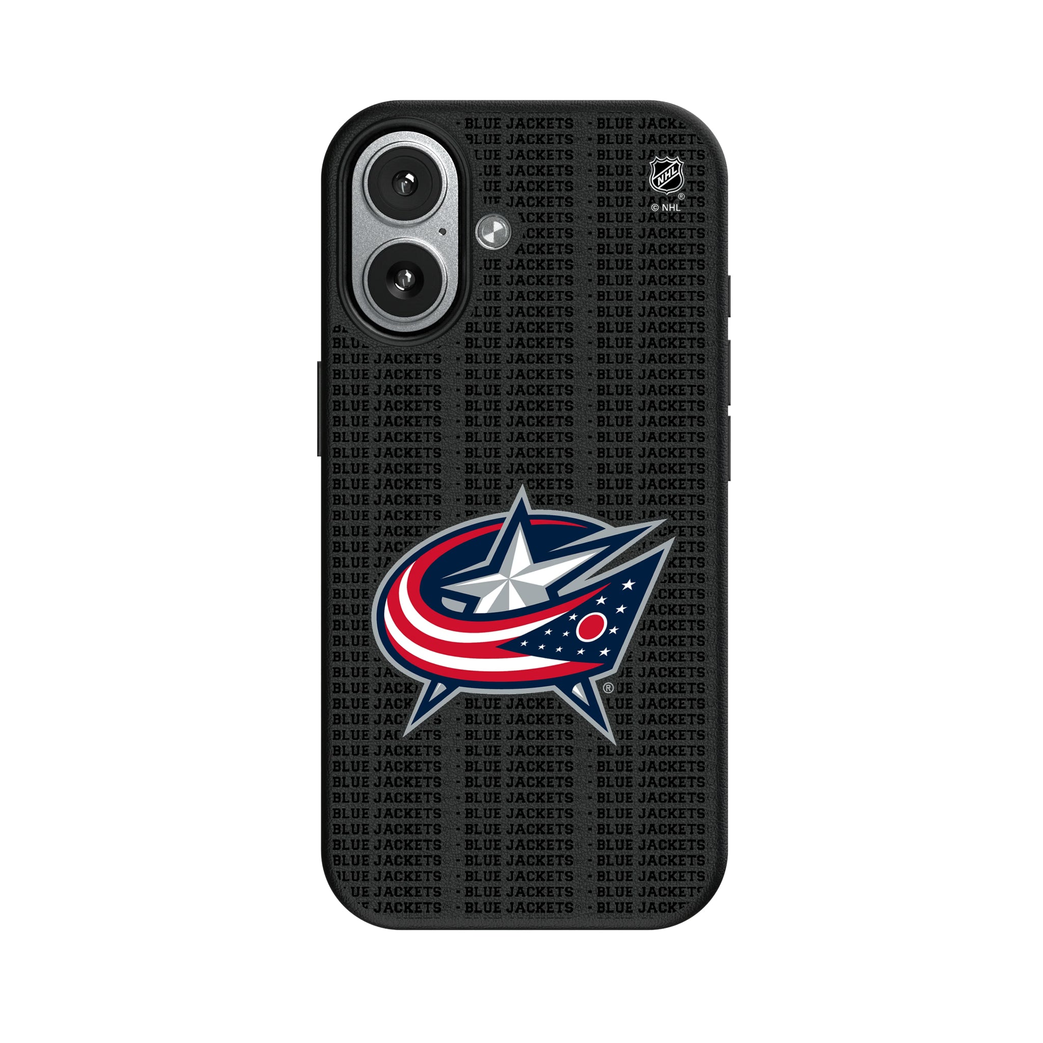 Columbus Blue Jackets Text Backdrop iPhone MagSafe Compatible Phone Case for Apple iPhone#Device_iPhone 17