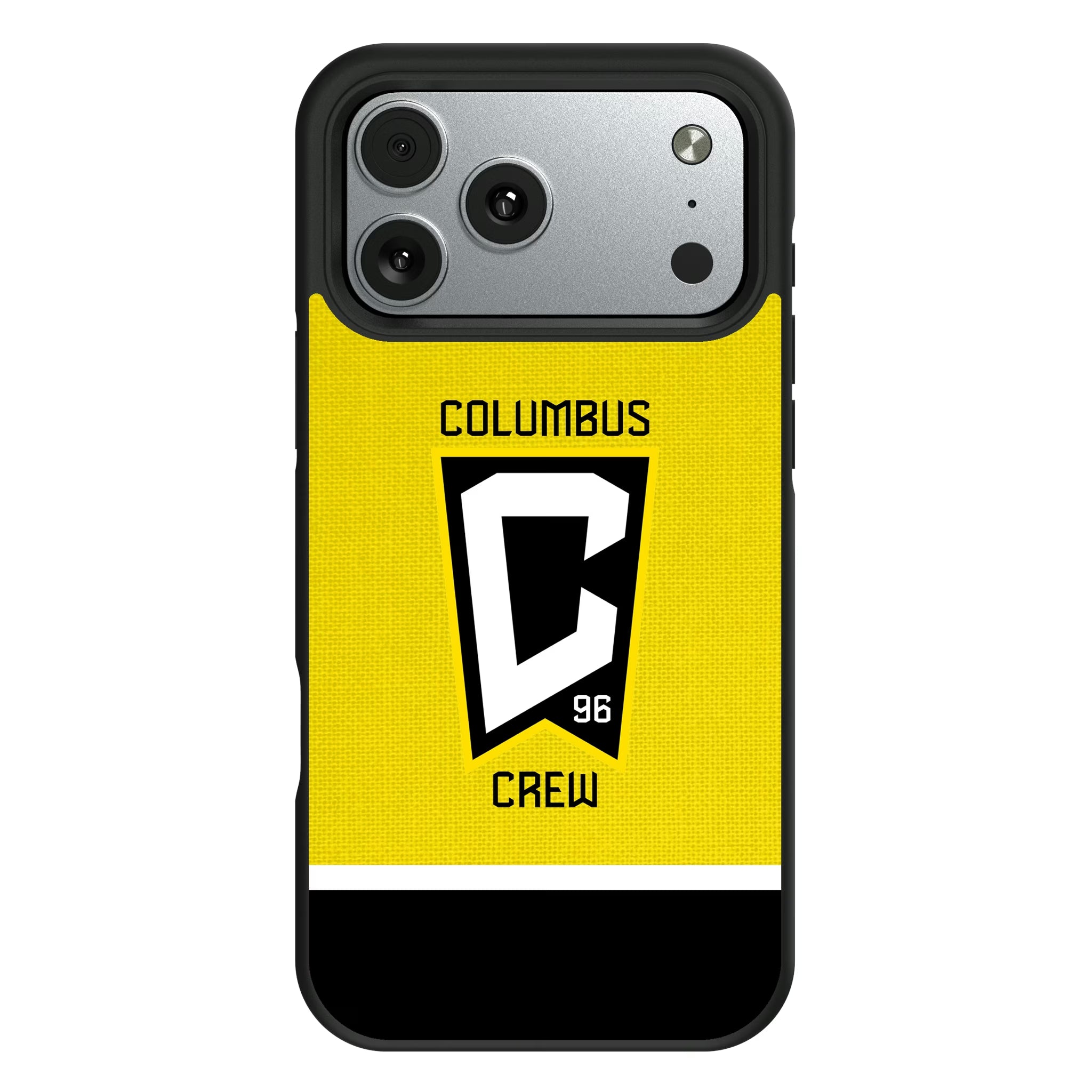 Columbus Crew Endzone Solid Bump Phone Case for Apple iPhone