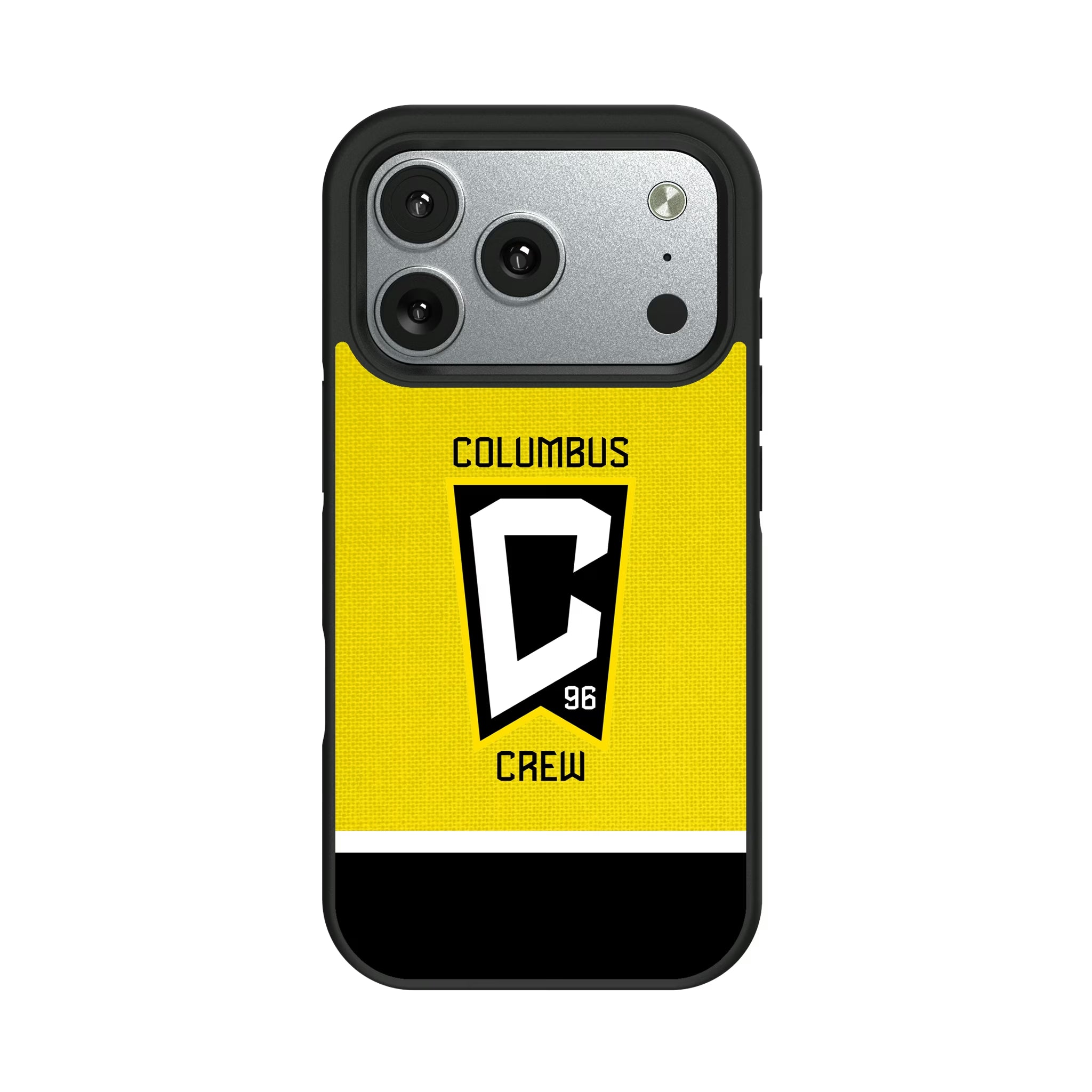 Columbus Crew Endzone Solid Bump Phone Case for Apple iPhone