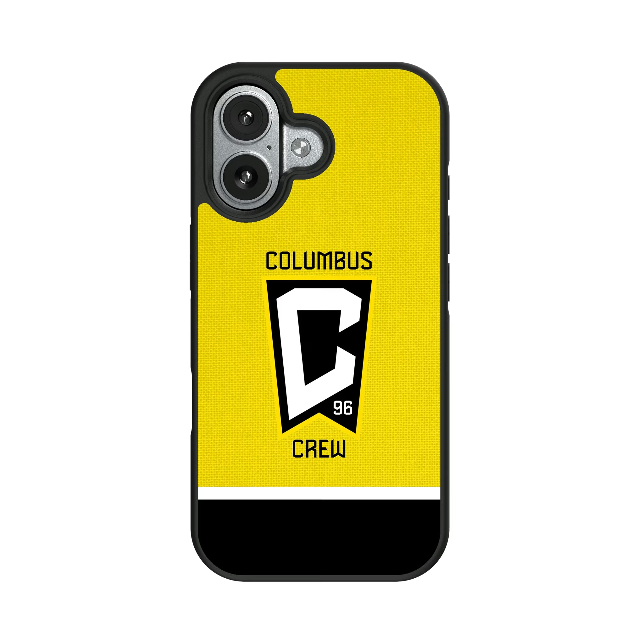 Columbus Crew Endzone Solid Bump Phone Case for Apple iPhone
