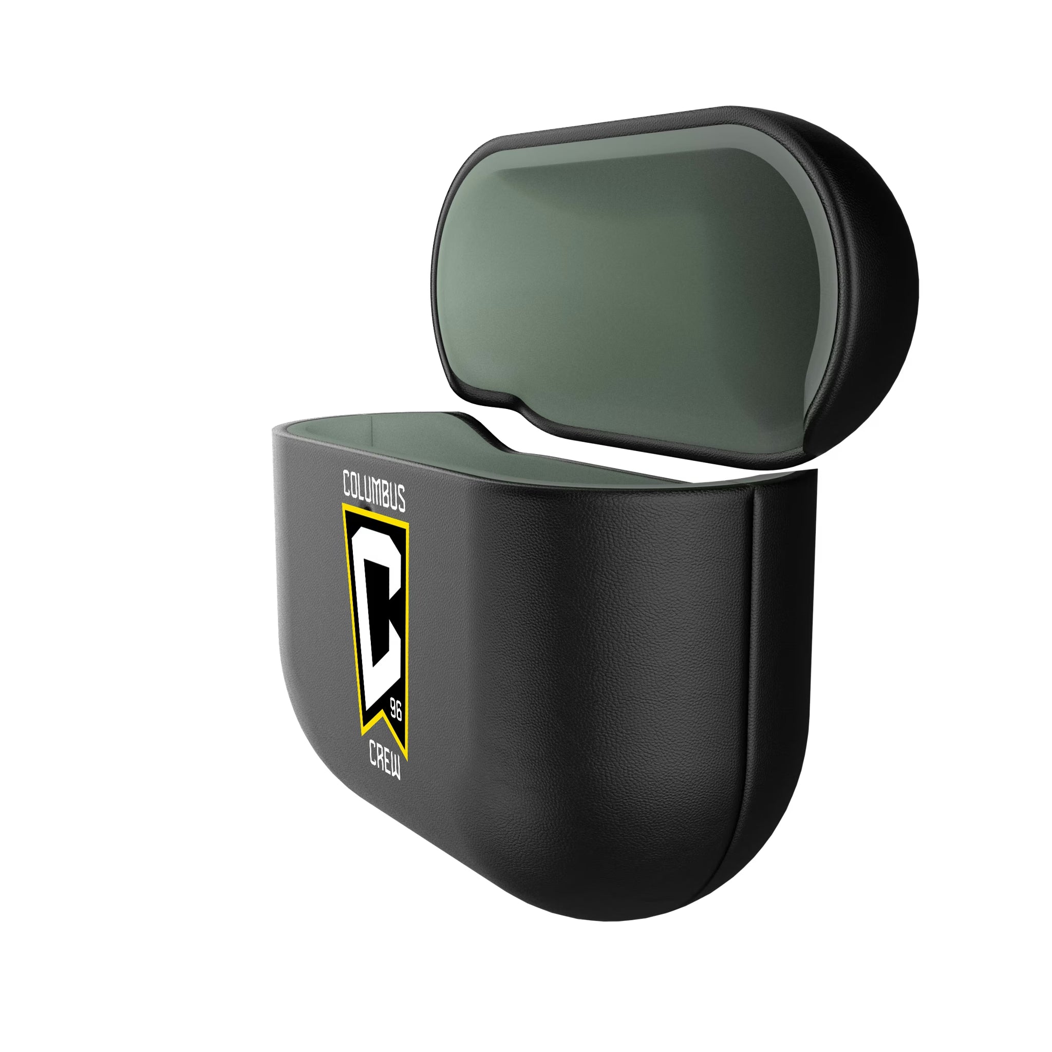 Columbus Crew Insignia AirPods AirPod Case Cover - Isometric View#Device_AirPods 4