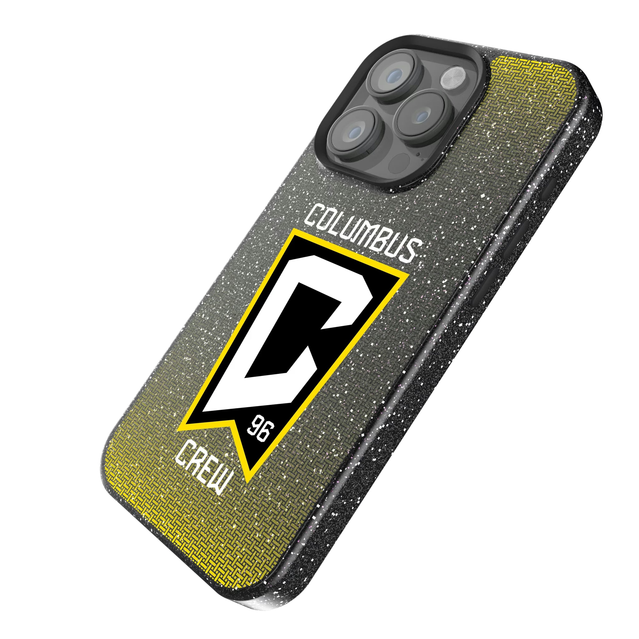 Columbus Crew Linen iPhone Bling Phone Case for Apple iPhone - Isometric View