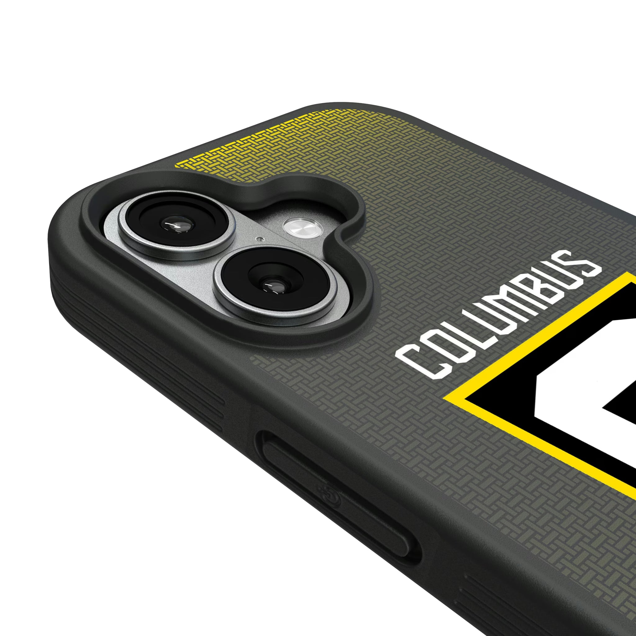 Columbus Crew Linen iPhone Bump Phone Case for Apple iPhone - Detail#Device_iPhone 17