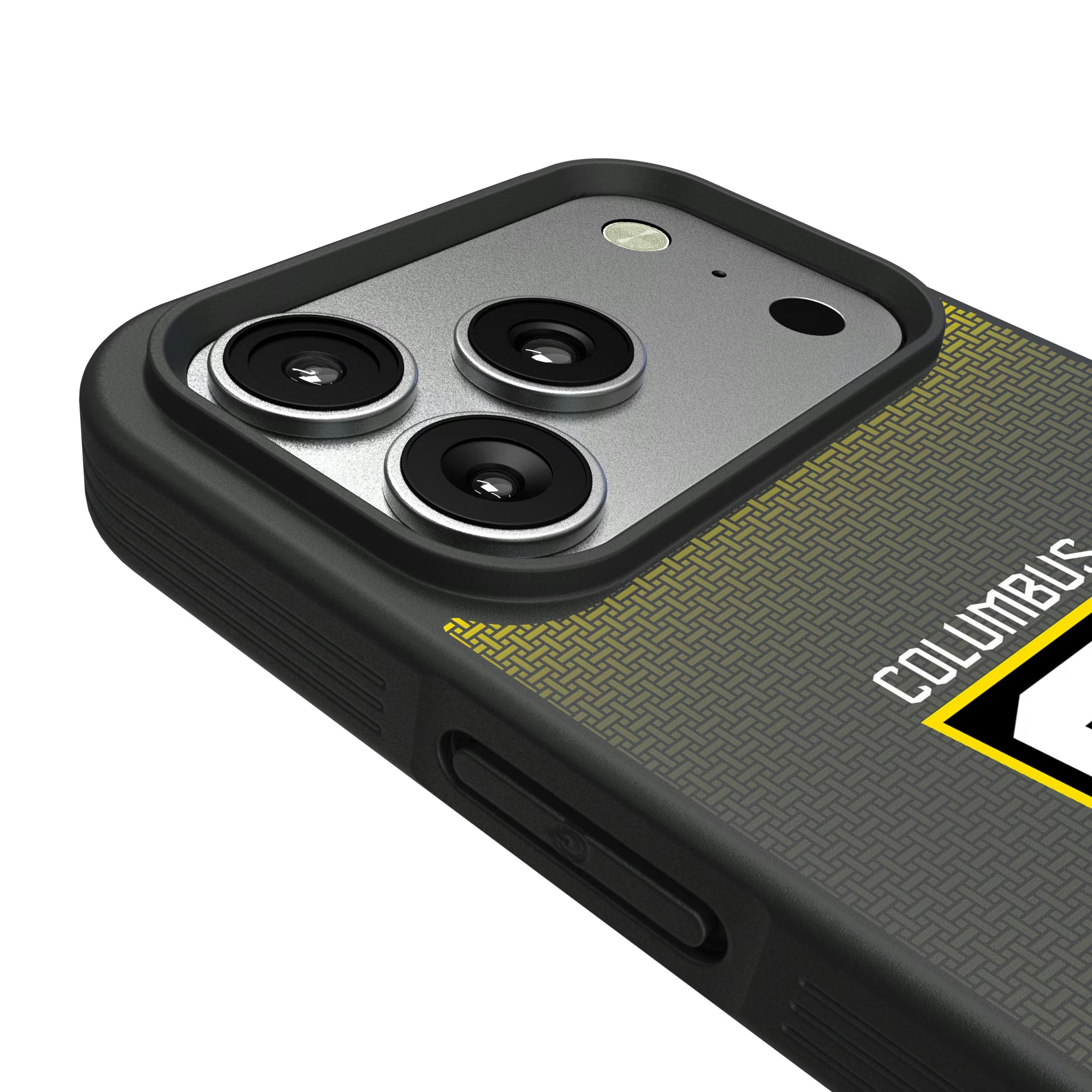 Columbus Crew Linen iPhone Bump Phone Case for Apple iPhone - Detail#Device_iPhone 17 Pro