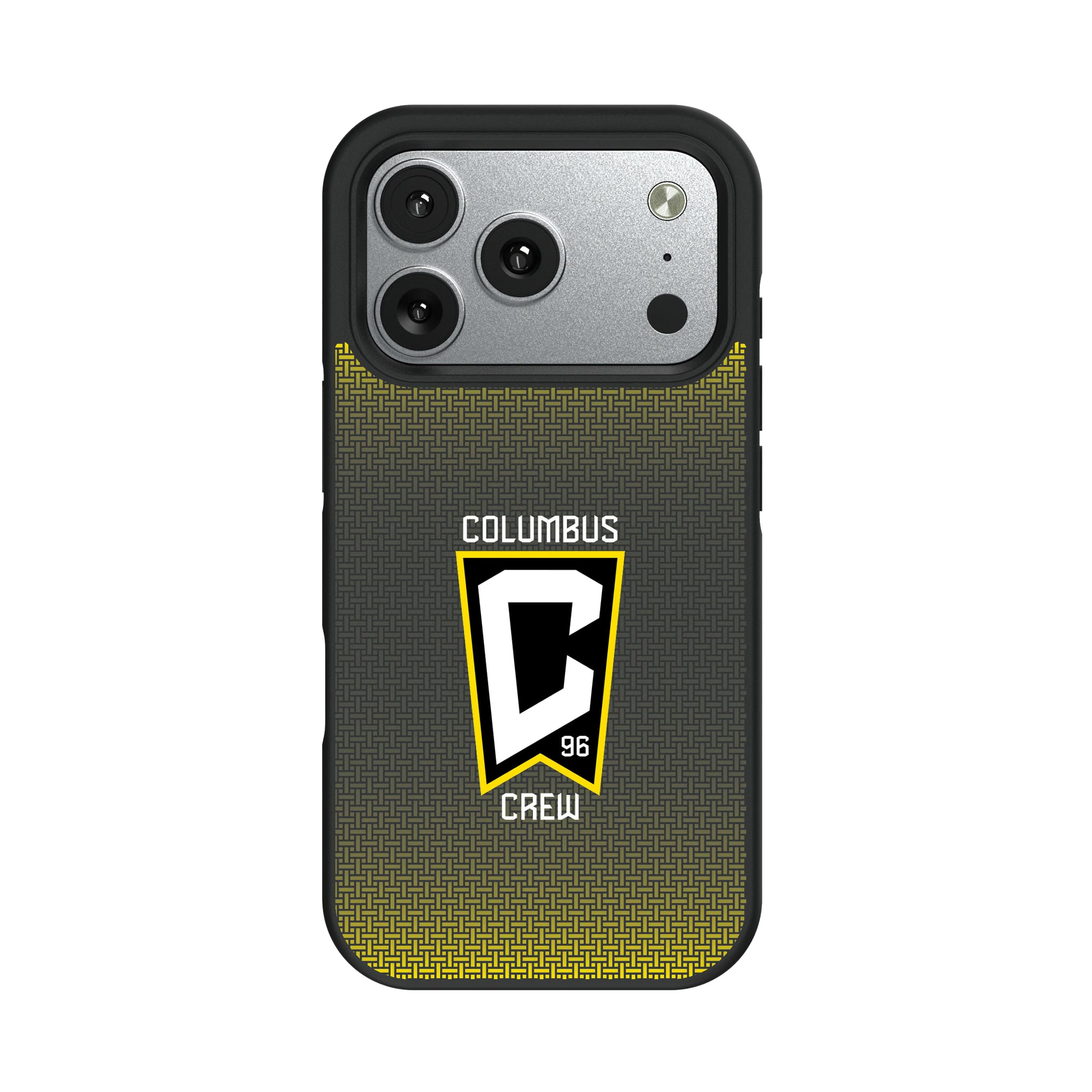 Columbus Crew Linen iPhone Bump Phone Case for Apple iPhone#Device_iPhone 17 Pro